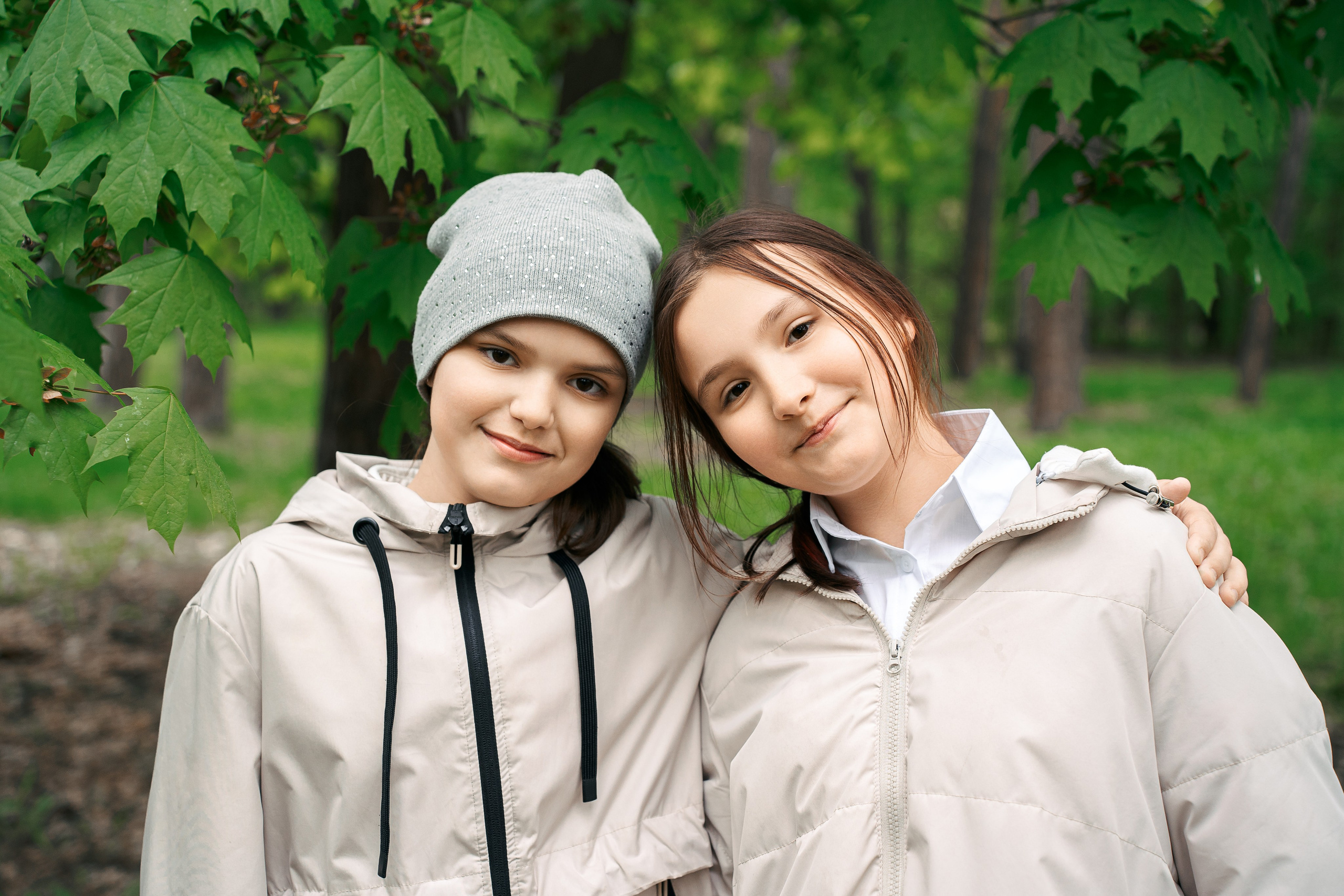 Прогулки в школьном дворе. Фотограф Казакова Анастасия