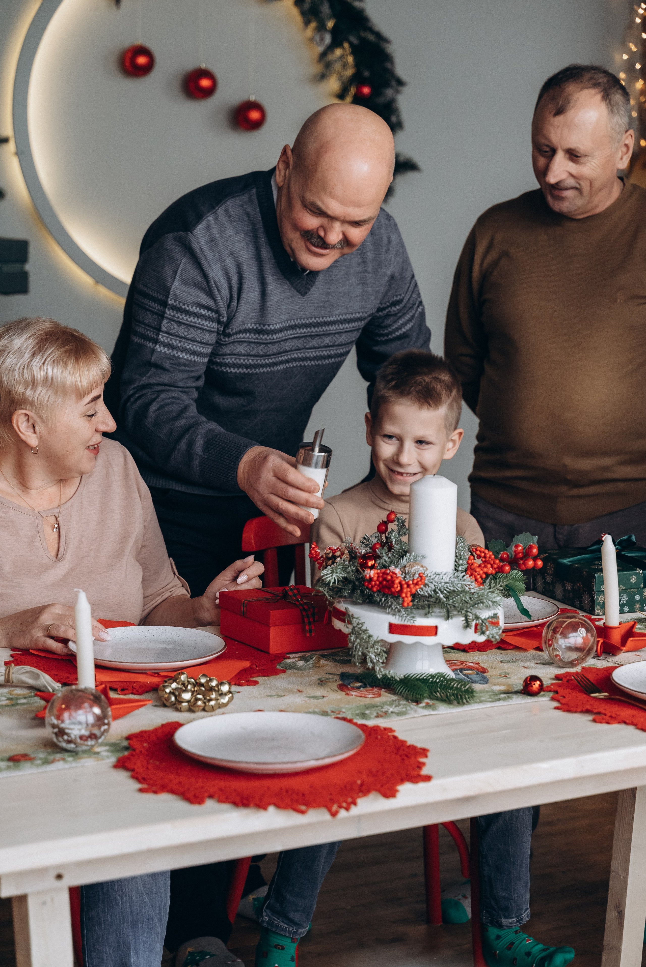 Новогодняя для большой семьи. Семейный фотограф в Минске Дарья Дреко