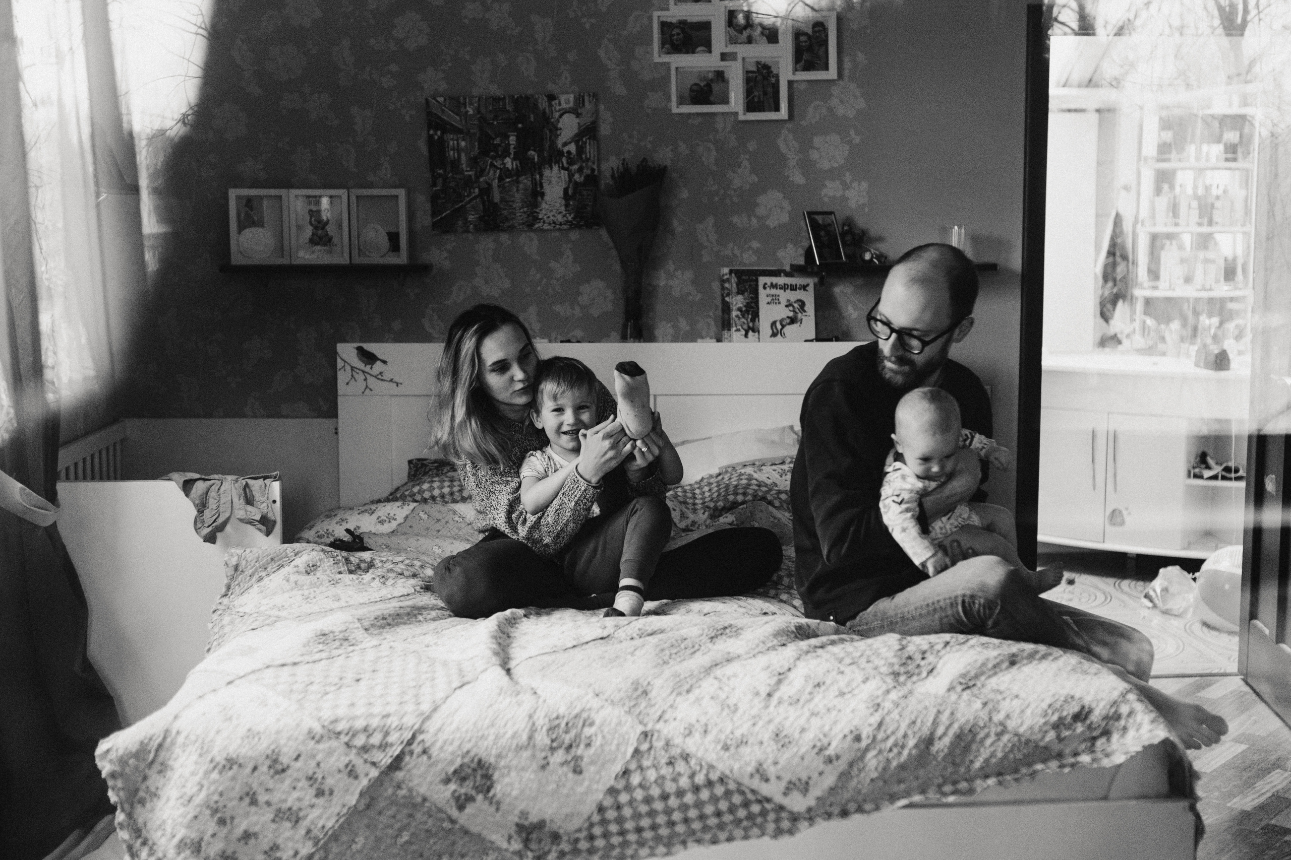 Оля, Влад, Лёша и Василиса. Семейный и детский фотограф из Москвы, Щёлково Герасимова Вероника