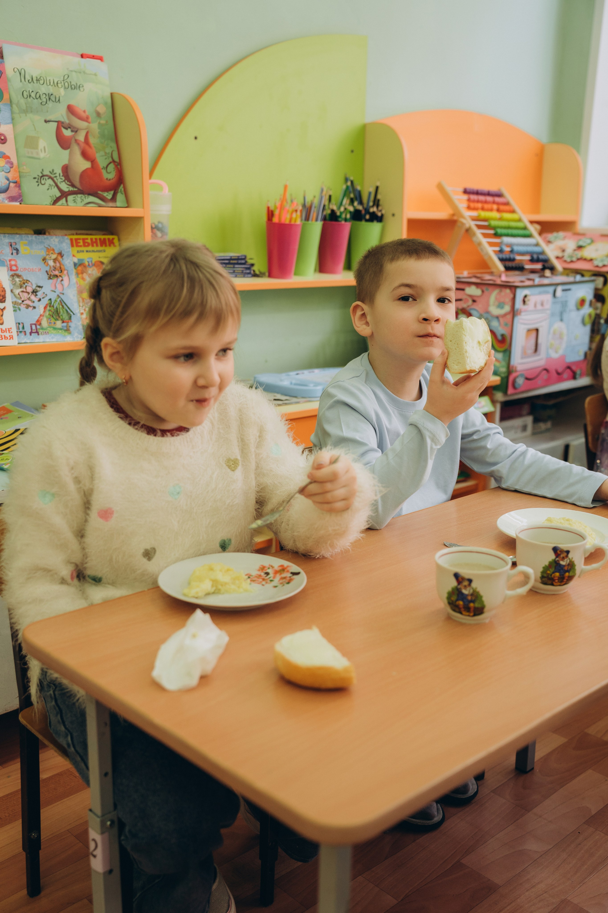 Репортаж в саду. Семейный фотограф • Домашние съемки в Нижнем Новгороде
