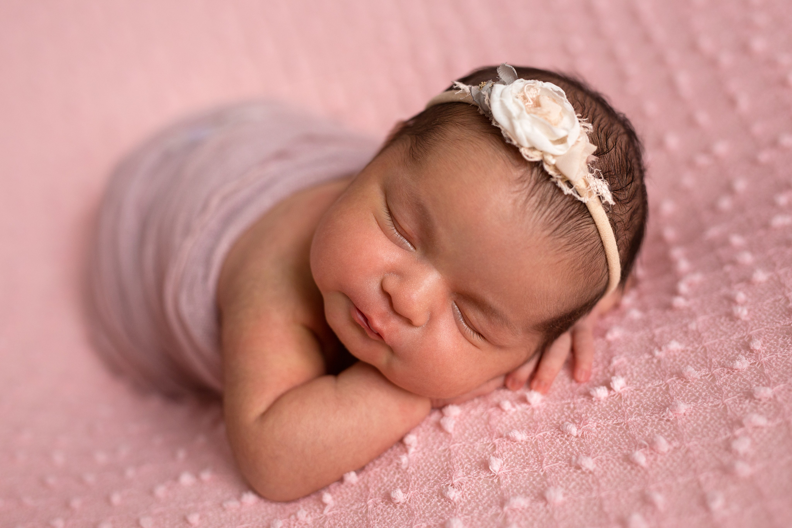 Newborn ДЕВОЧКИ. Фотограф новорожденных в Новосибирске