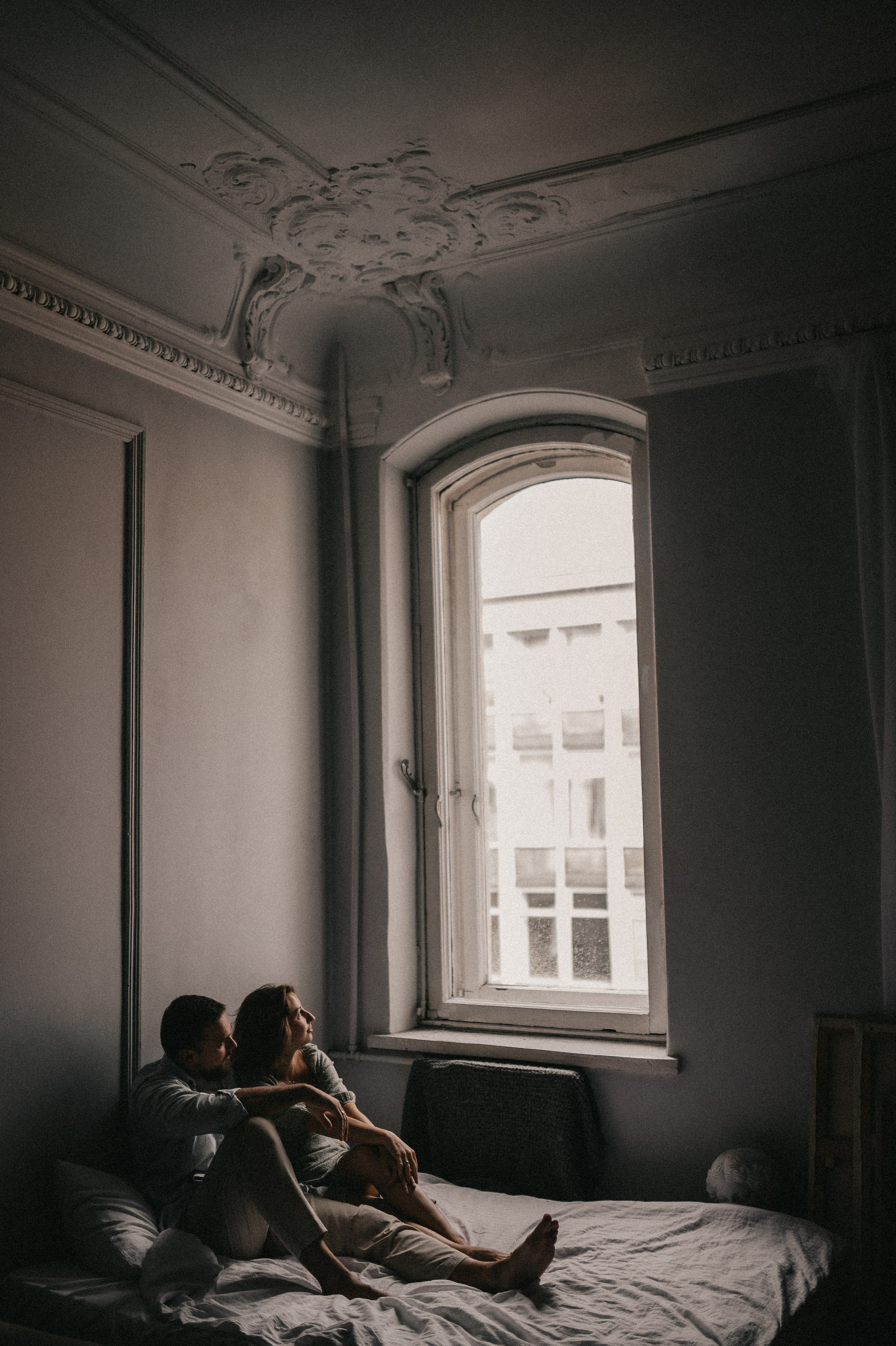 Лавстори в питерской студии. Семейный и свадебный lifestyle-фотограф в Москве Мария Петрова