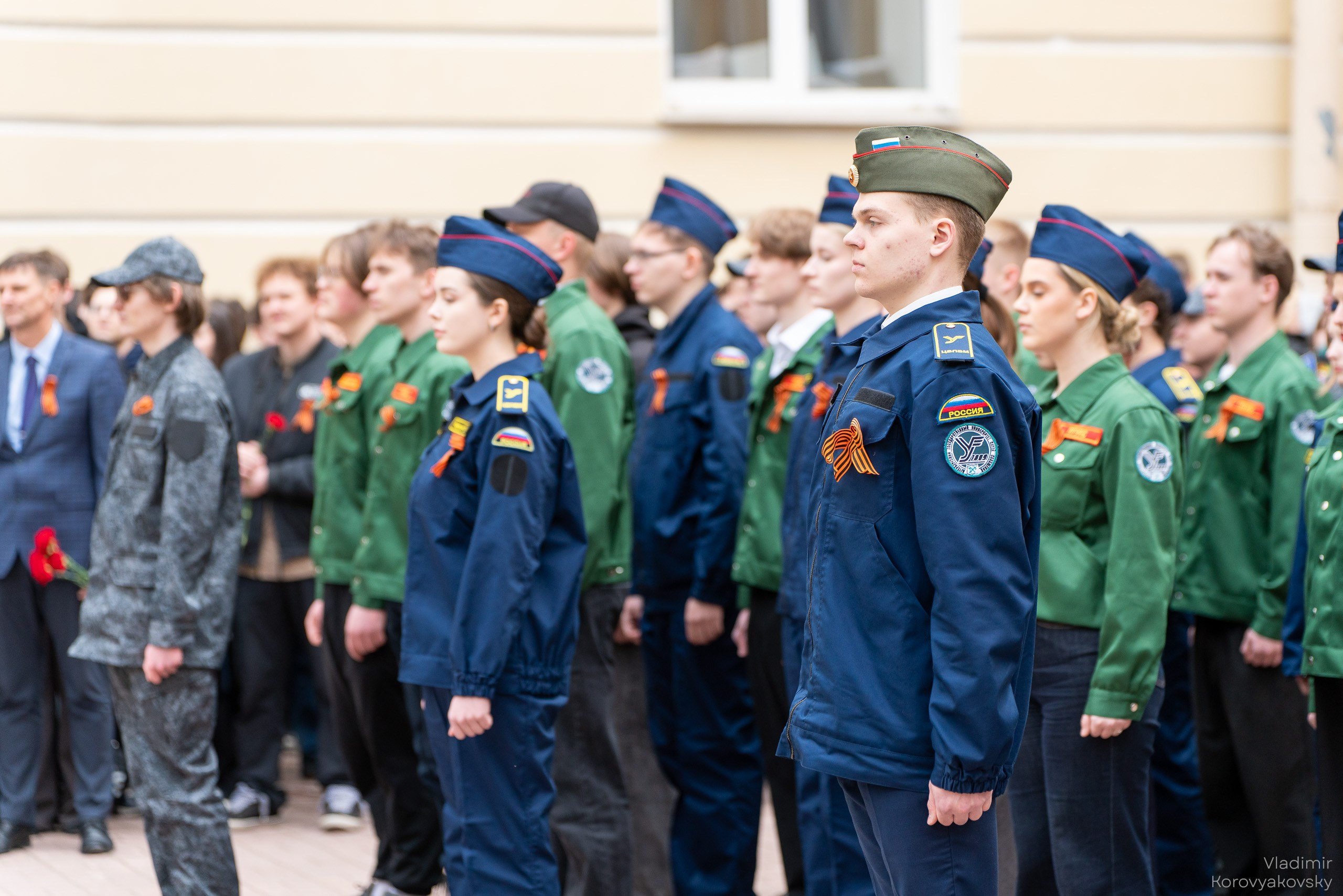 Мероприятия ко Дню Победы. Фотограф Владимир Коровяковский