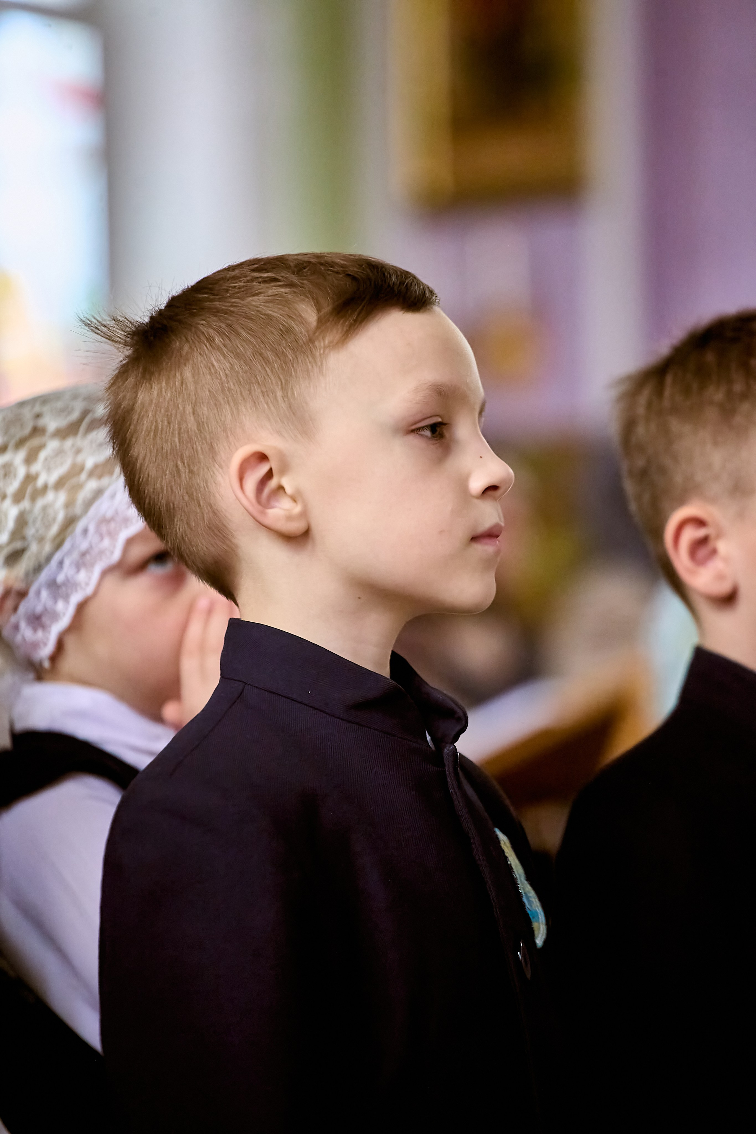 Лица Храма Детский Портрет в Храме