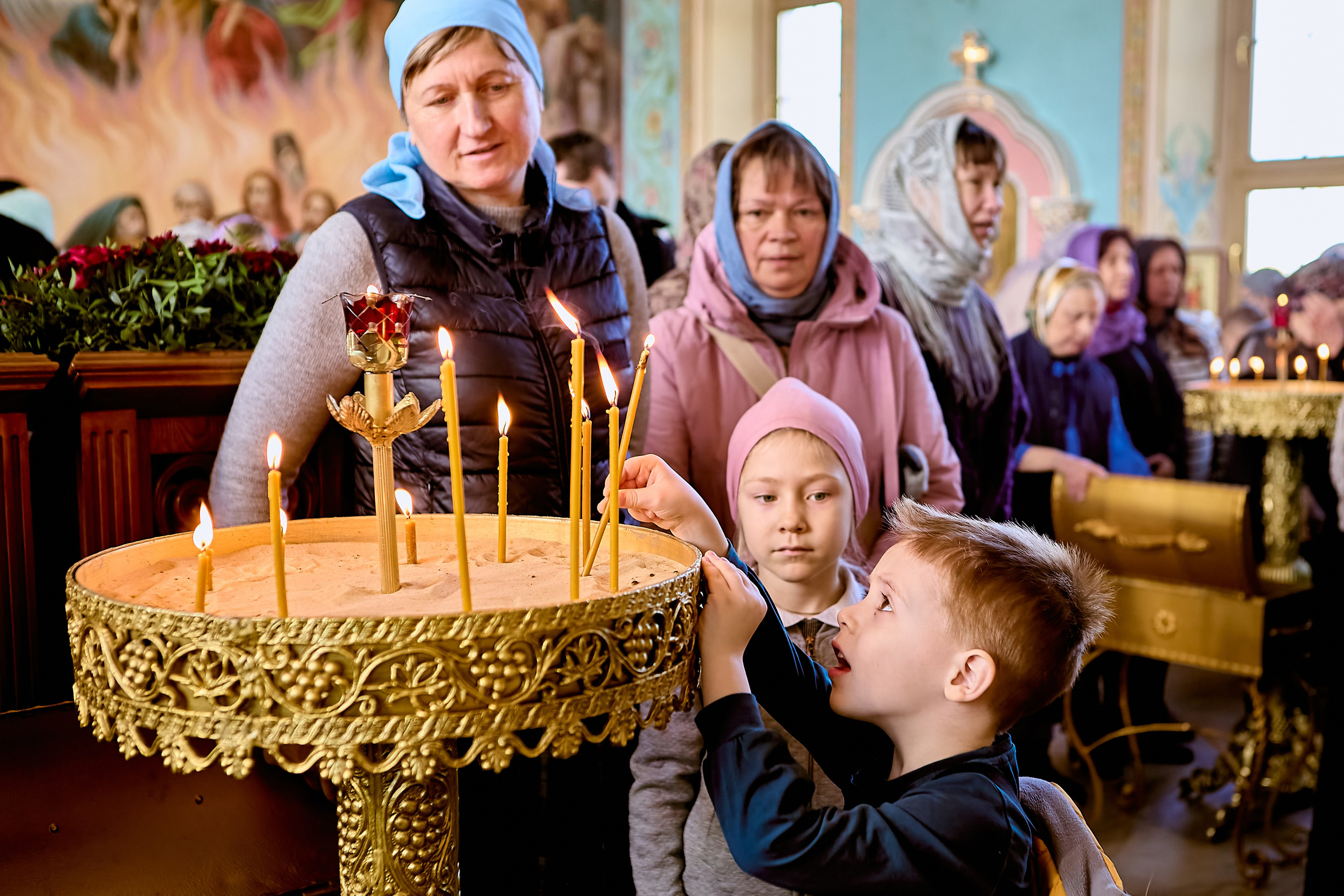 Фотографии Литургии. Великий пост Торжество Православия