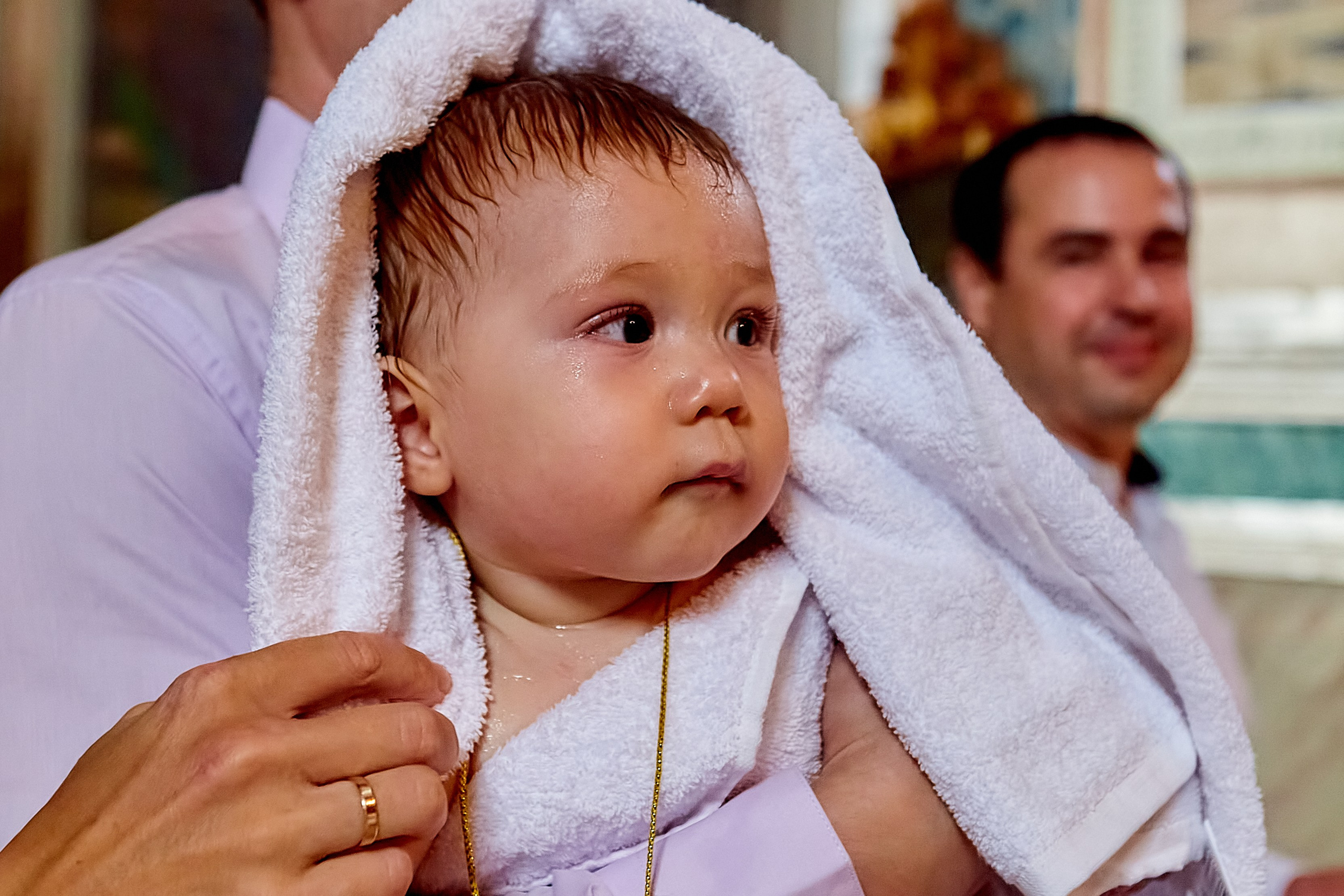 Портрет малыша на Крещении