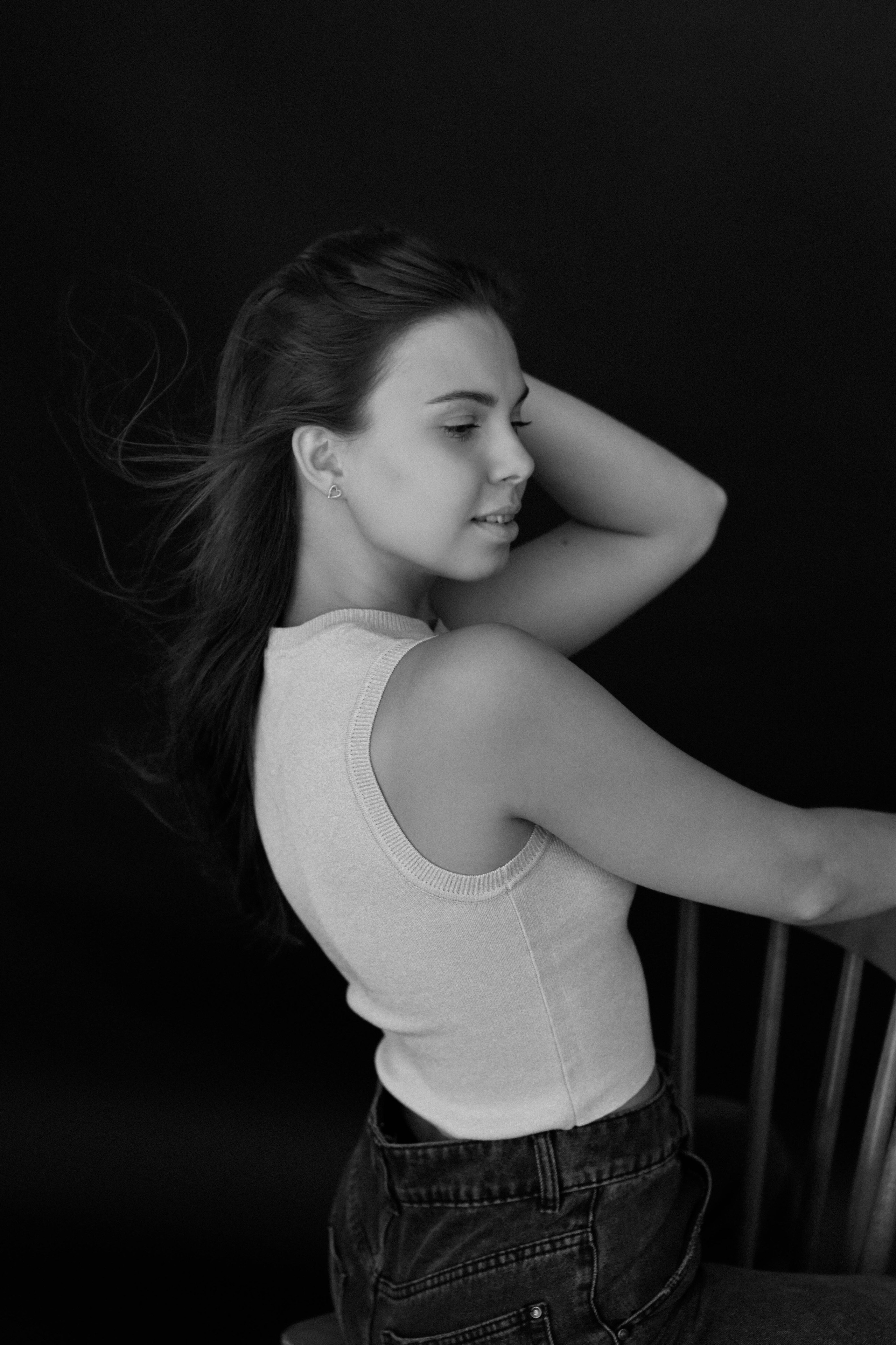 Женя в студии. Портретный фотограф в Екатеринбурге