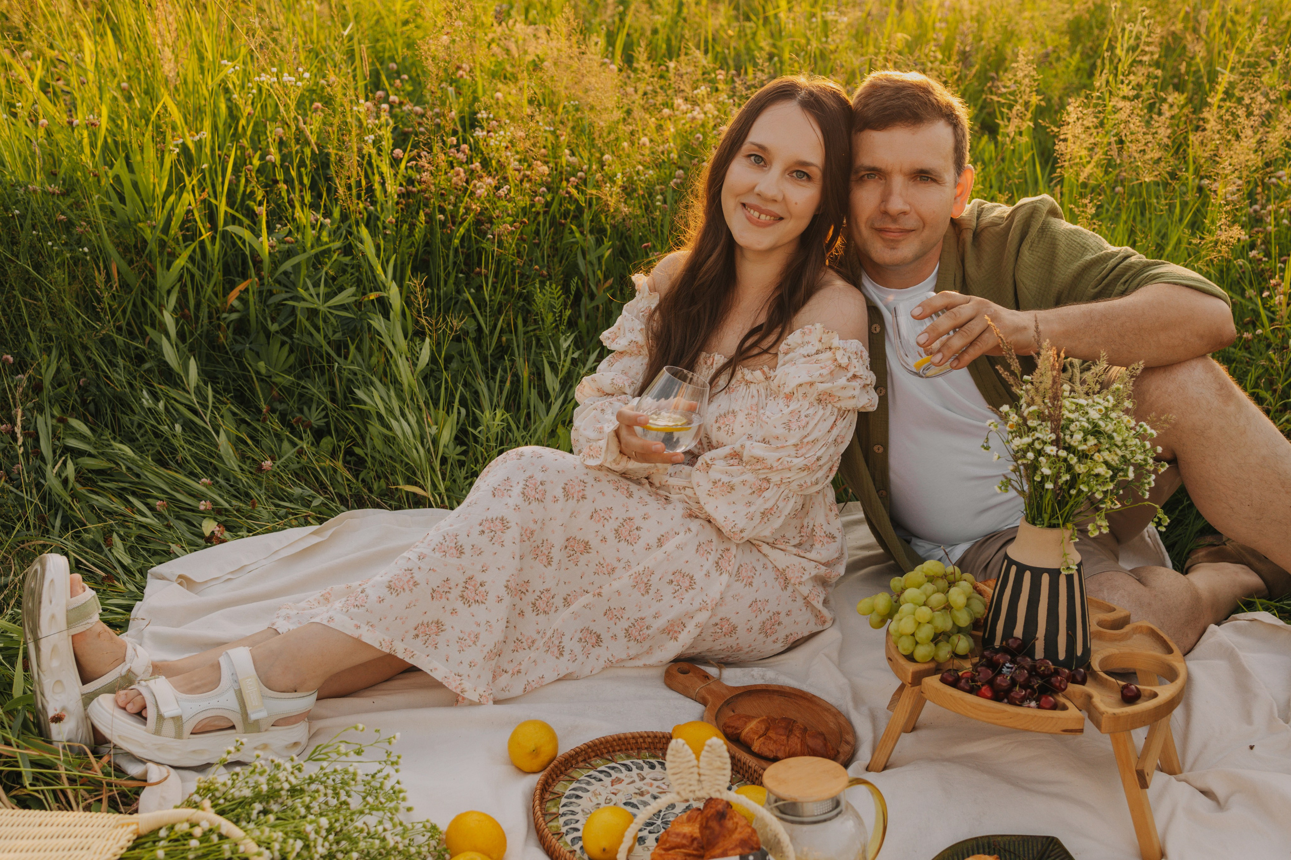 Семейный Пикник: Летняя Съемка