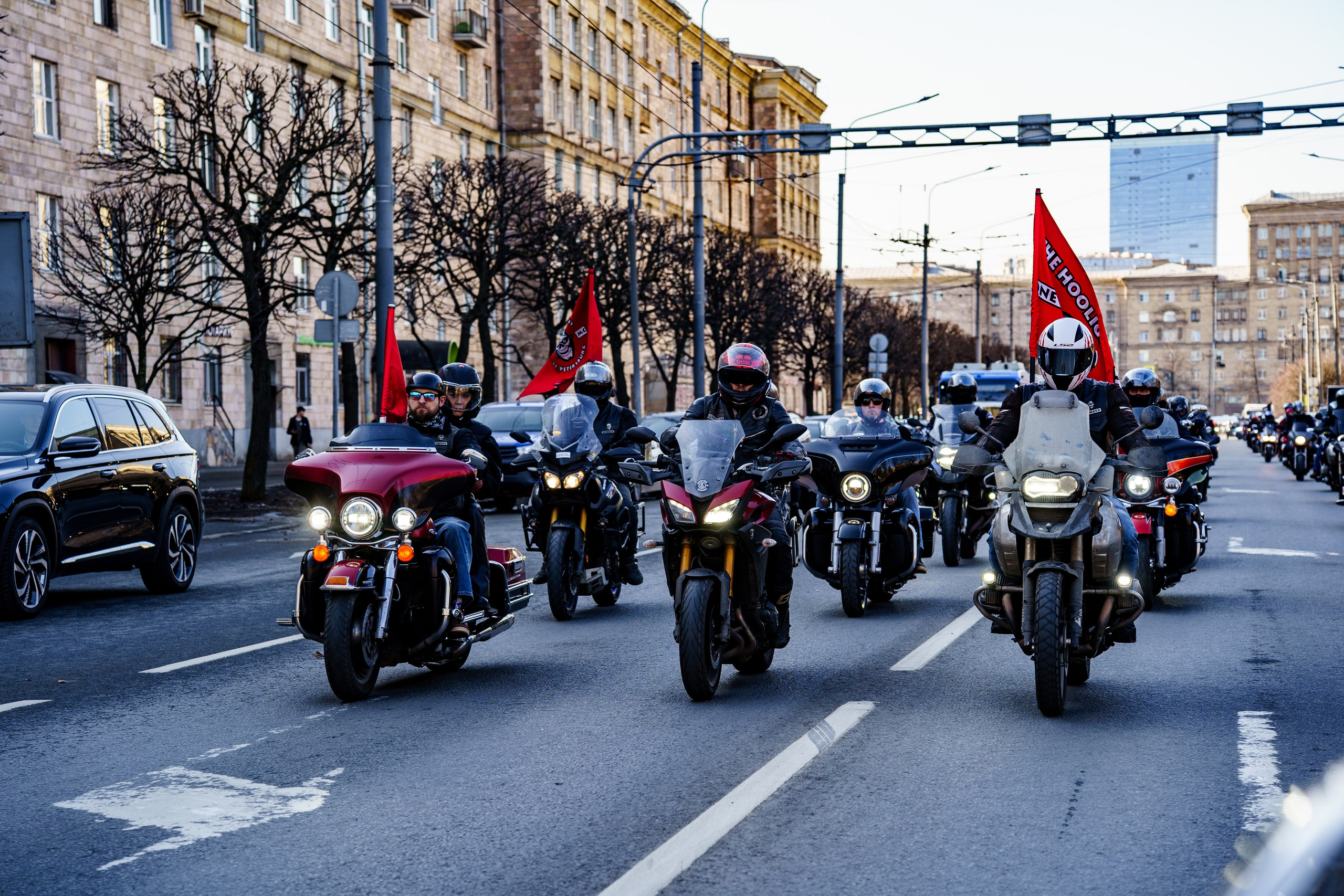 Прохват мотоклуба Norman Riders ч.1. Концертный и репортажный фотограф в Санкт-Петербурге Слава Пахомов