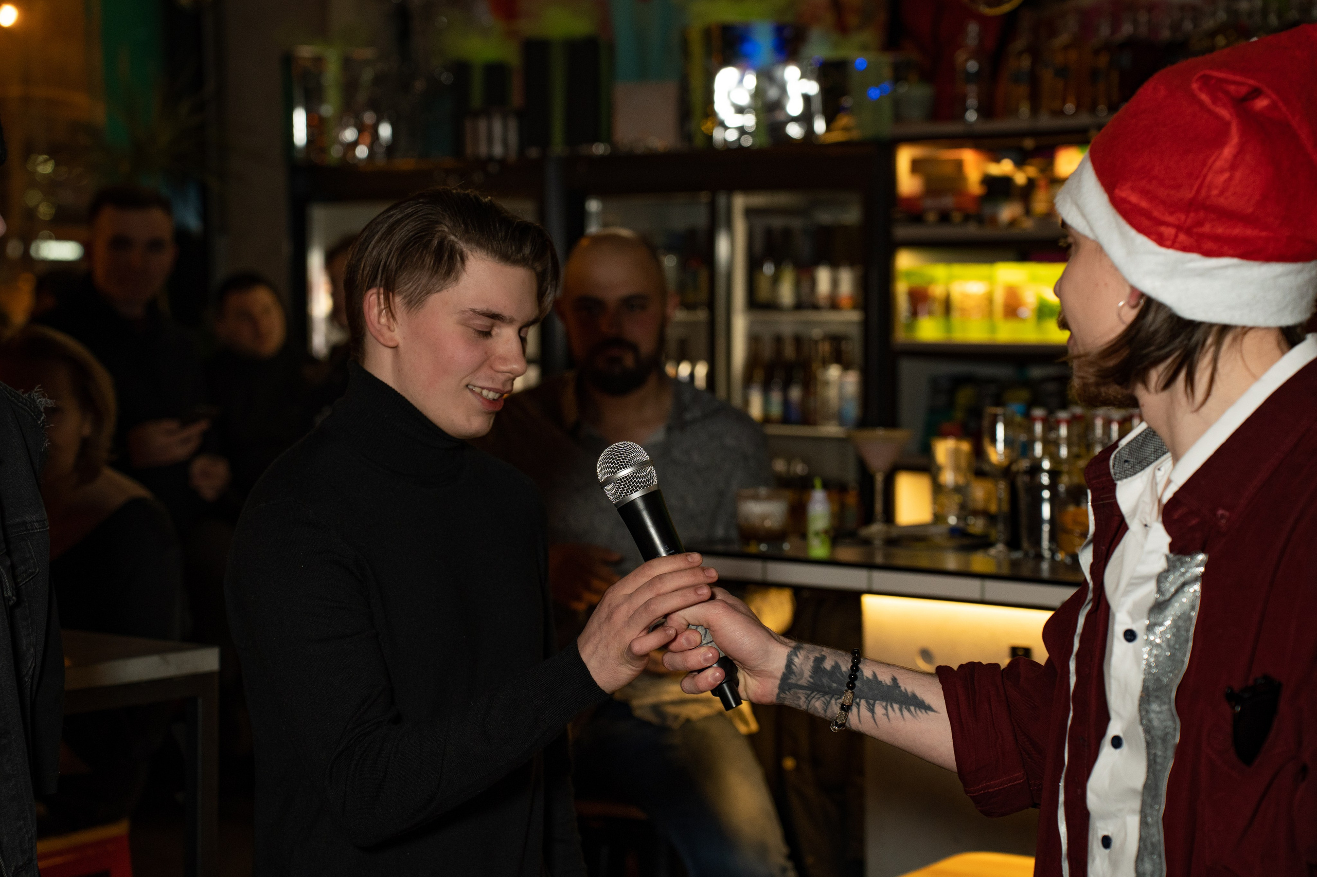 Новый год в баре. Концертный и репортажный фотограф в Санкт-Петербурге Слава Пахомов