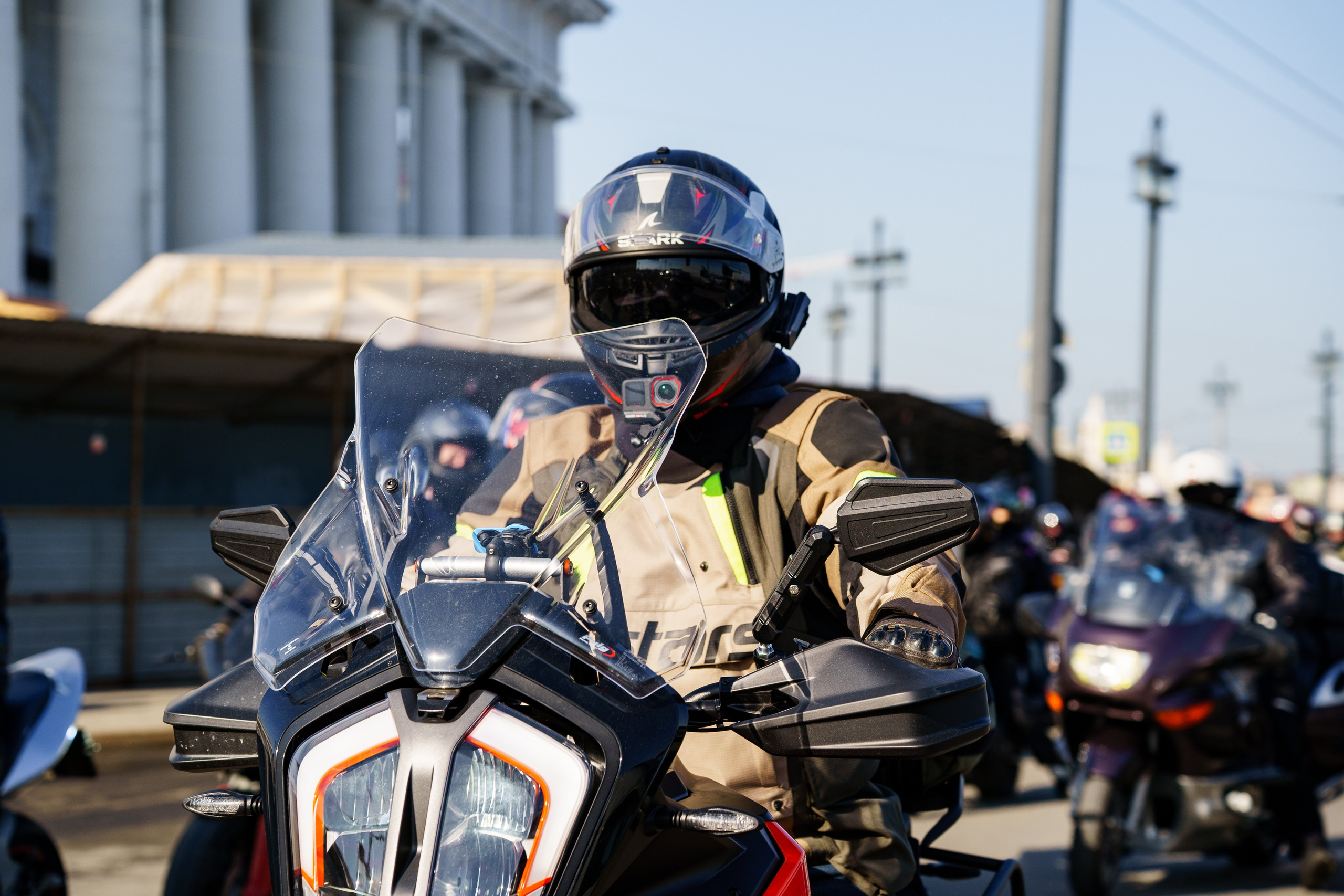 Прохват мотоклуба Norman Riders ч.1. Концертный и репортажный фотограф в Санкт-Петербурге Слава Пахомов