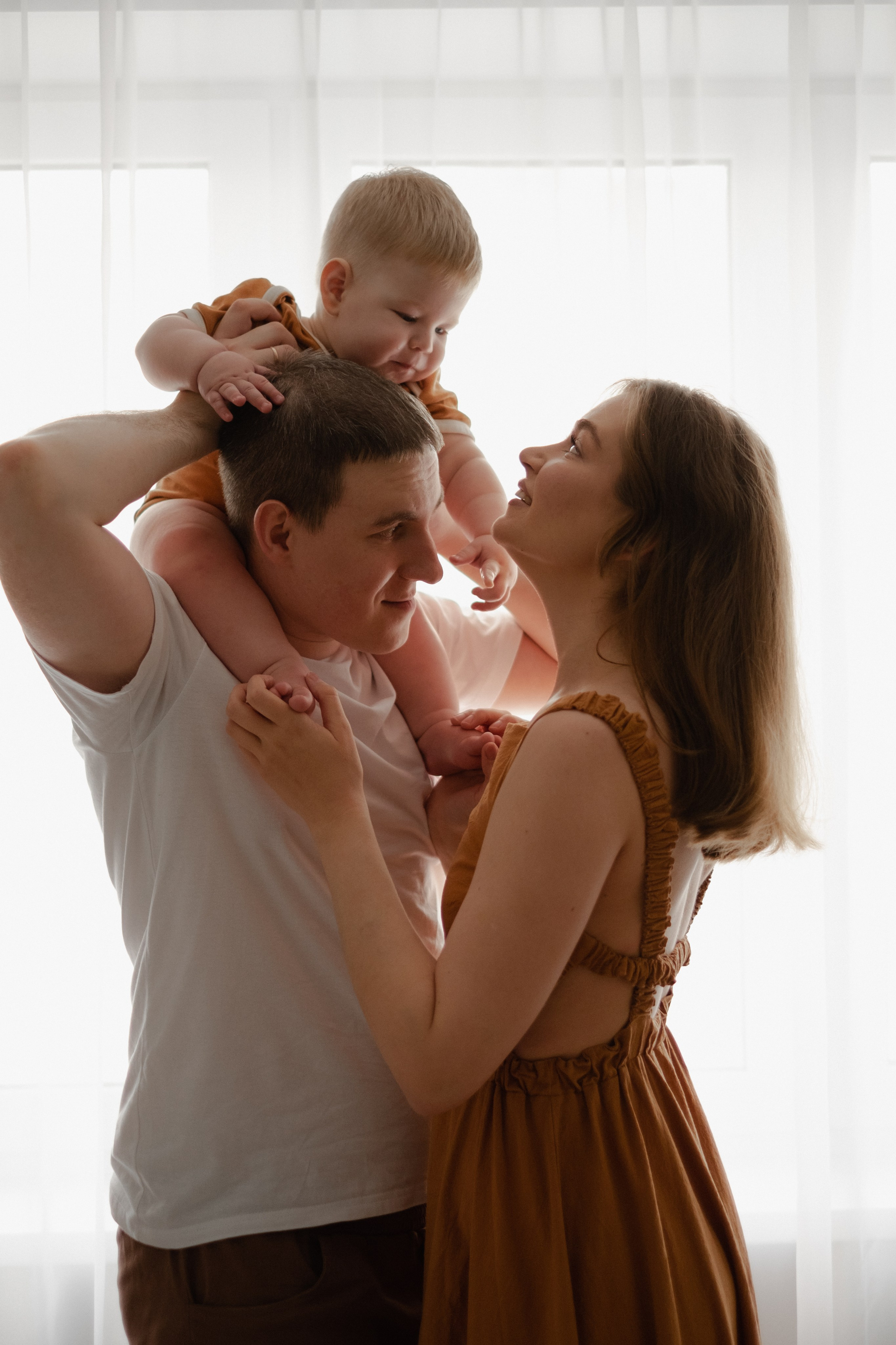 Настя, Дима и Костя | домашняя съемка. Фотограф в Новосибирске Диана Ильиных