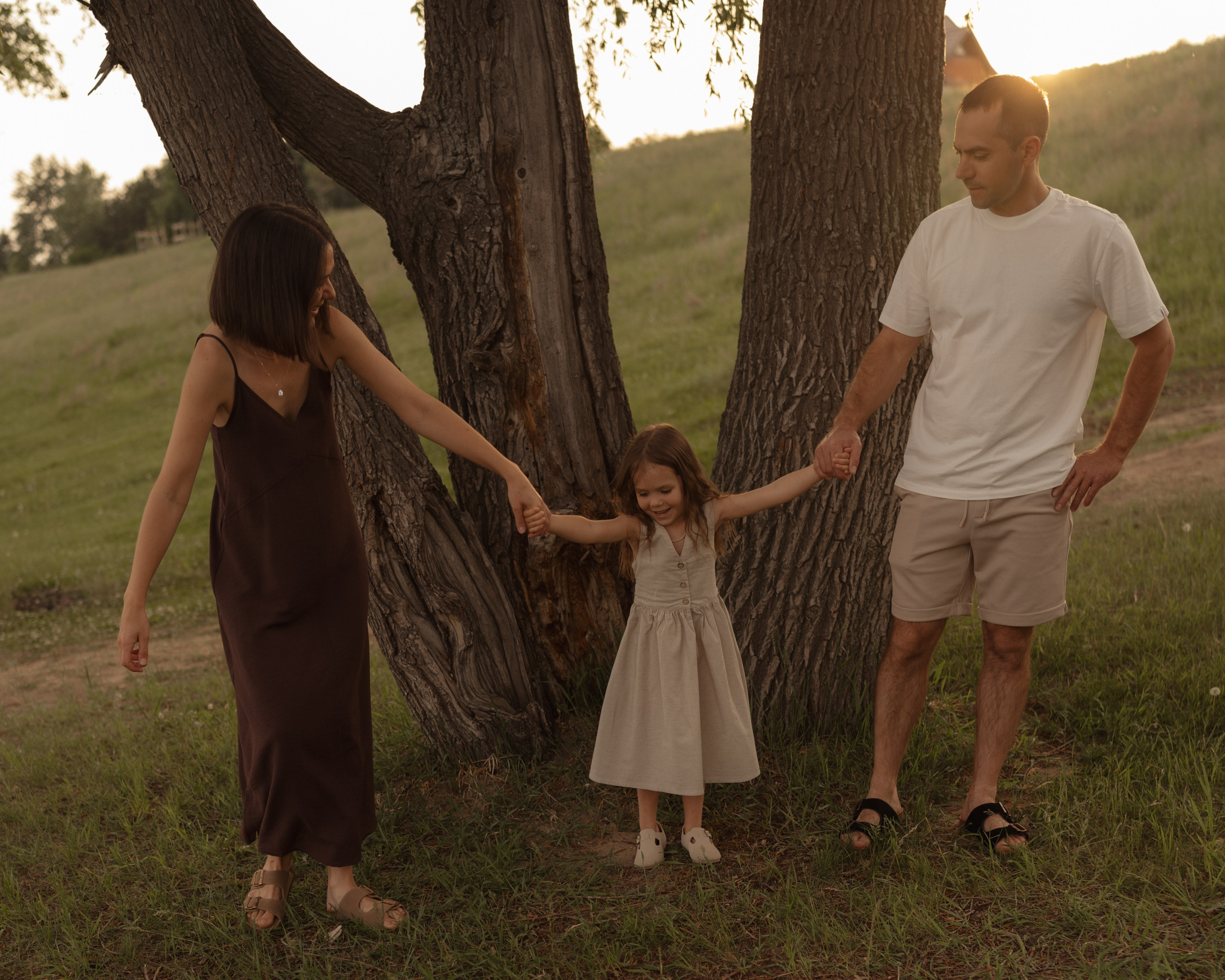 Лена, Артем и Янчик | с. Ленинское. Фотограф в Новосибирске Диана Ильиных