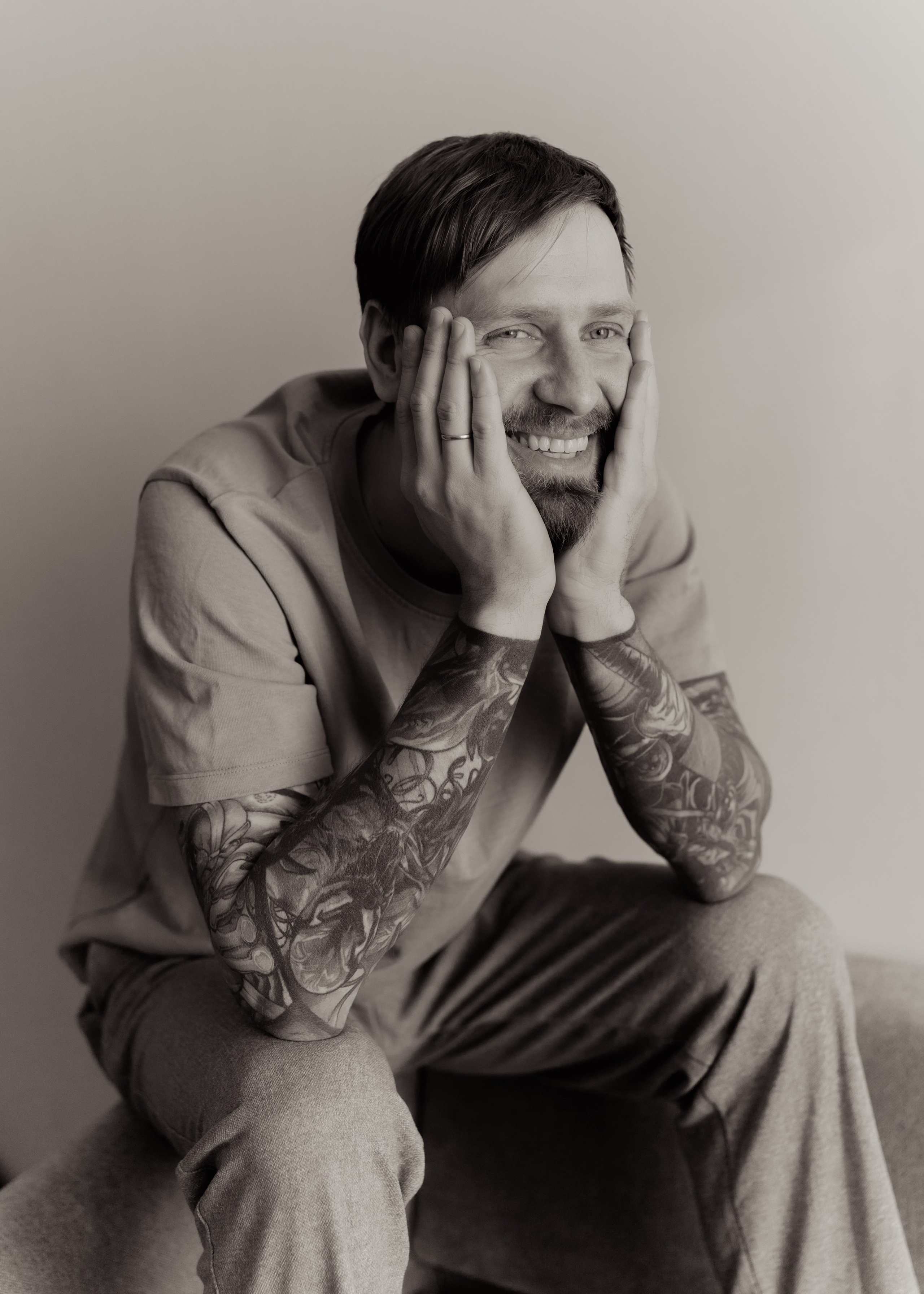 Катя и Андрей | домашняя. Фотограф в Новосибирске Диана Ильиных