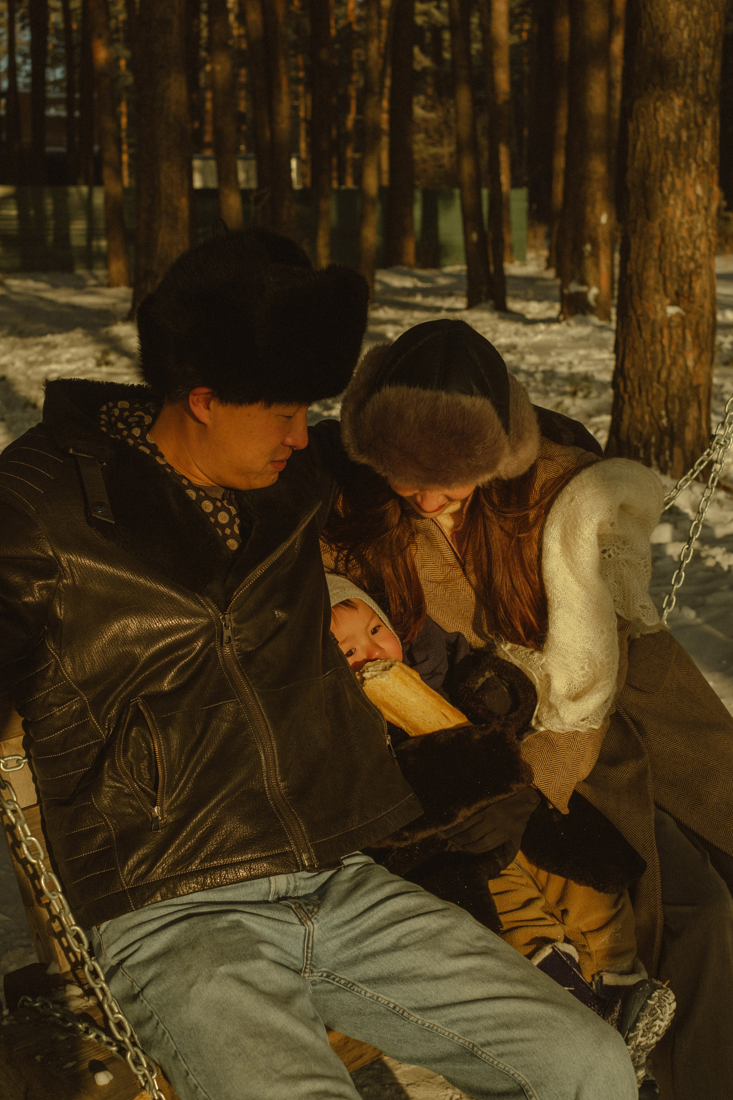 Ксюша, Том и Кирин | в стиле СССР. Фотограф в Новосибирске Диана Ильиных