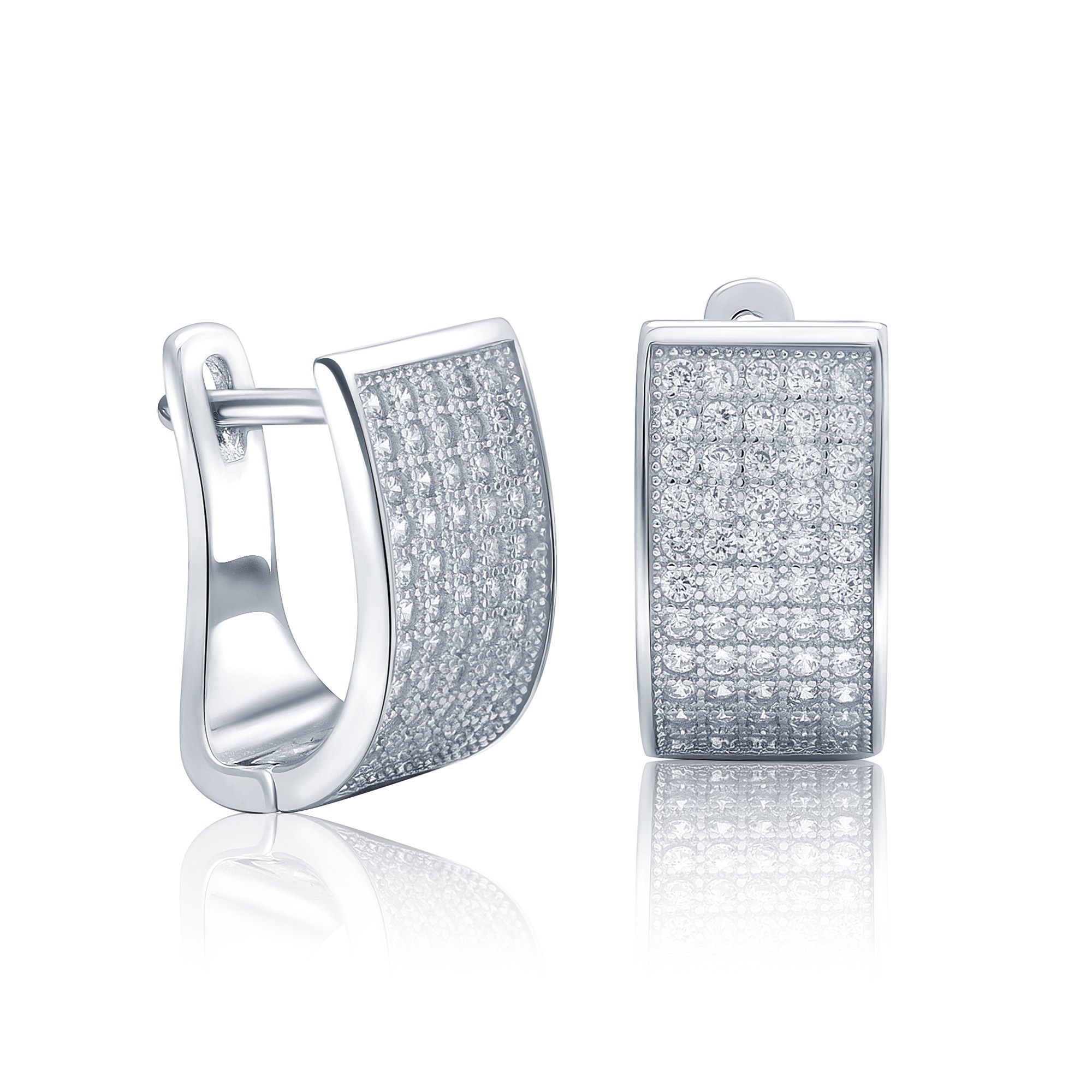 серьги с бриллиантами