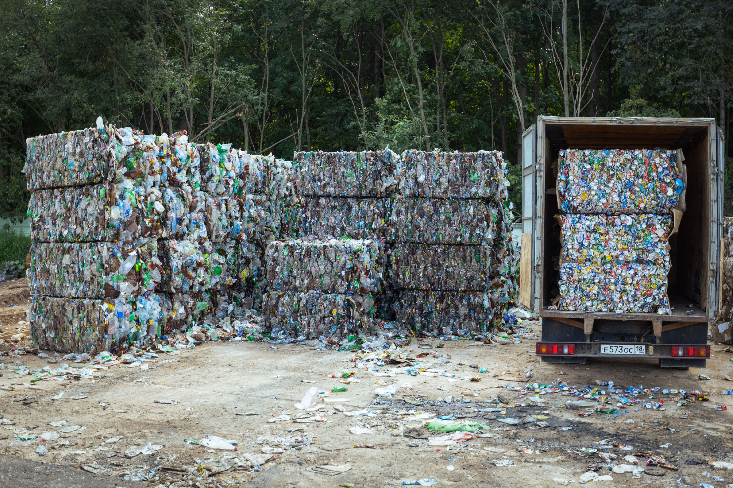 Анализ ижевского полигона ТБО [10-11 августа 2021 г.]. Фотограф Виноградов Константин