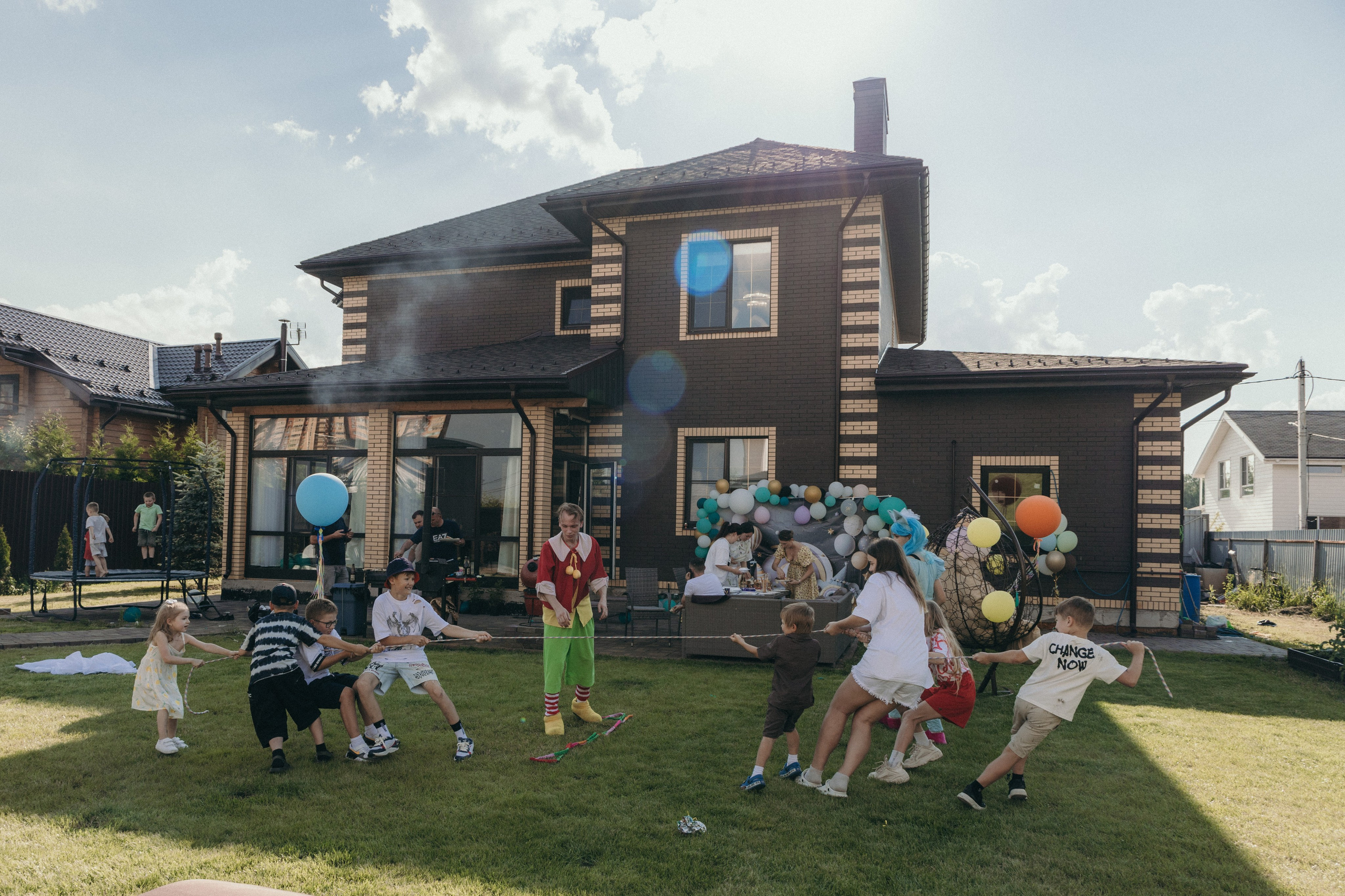 Репортаж домашнего дня рождения в честь Кости (5 лет). Семейный фотограф в Москве, Щелково, Фрязино _ Виктория Степанова