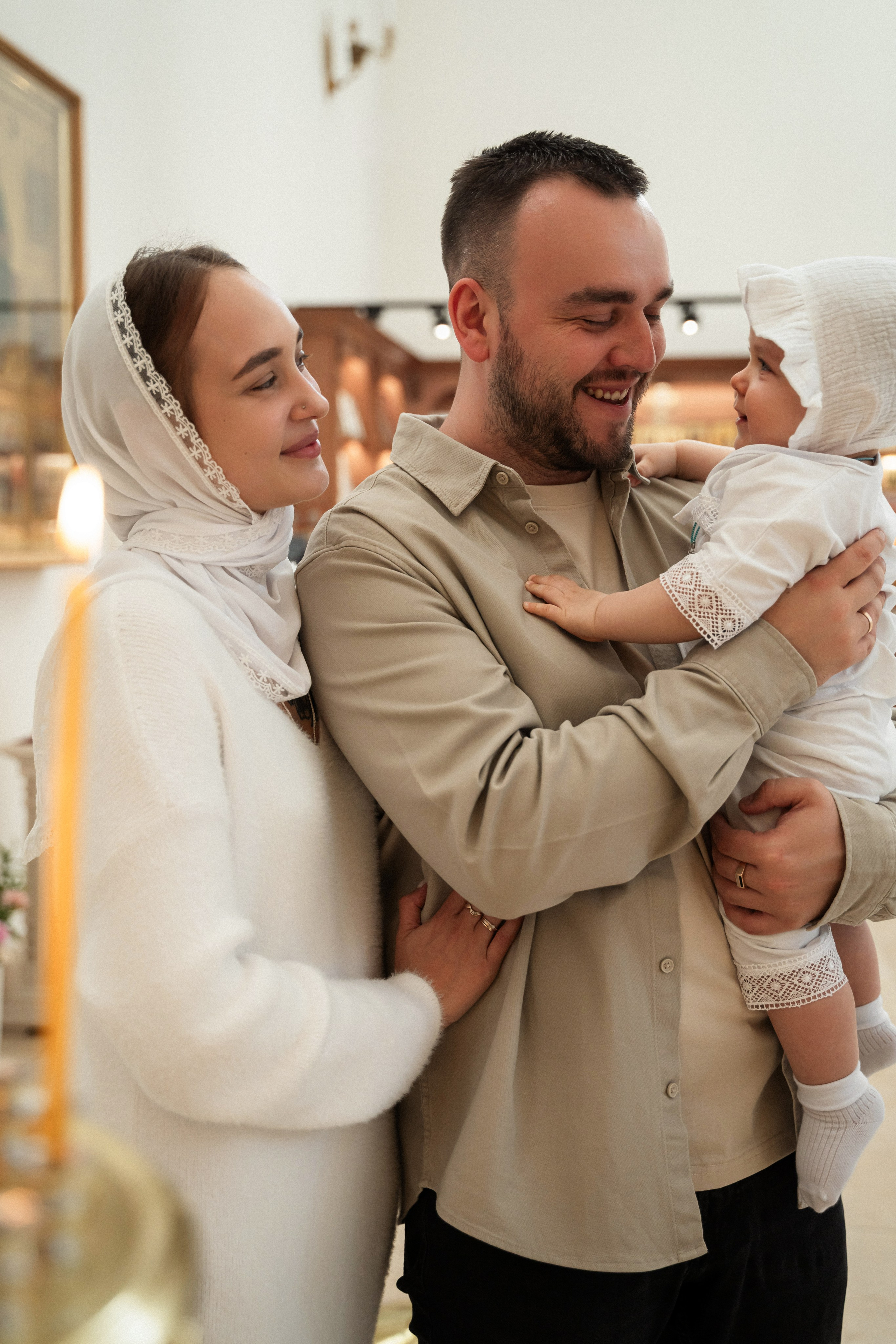 Крещение Макара. Фотограф Алина Филимонова Тверь