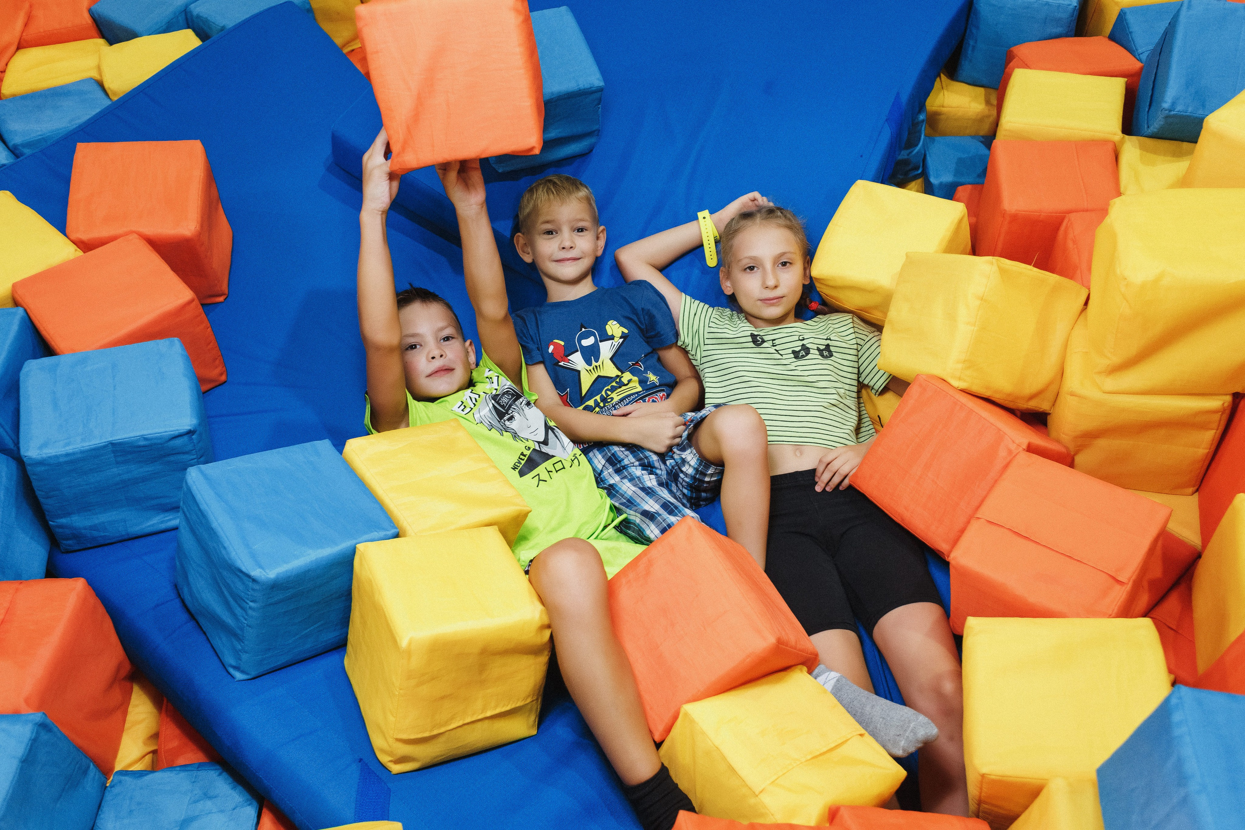 Веселые моменты: День рождения Даниила в 'В облака' Таганрога. Свадебный и семейный фотограф в Таганроге Бакарюк Антон