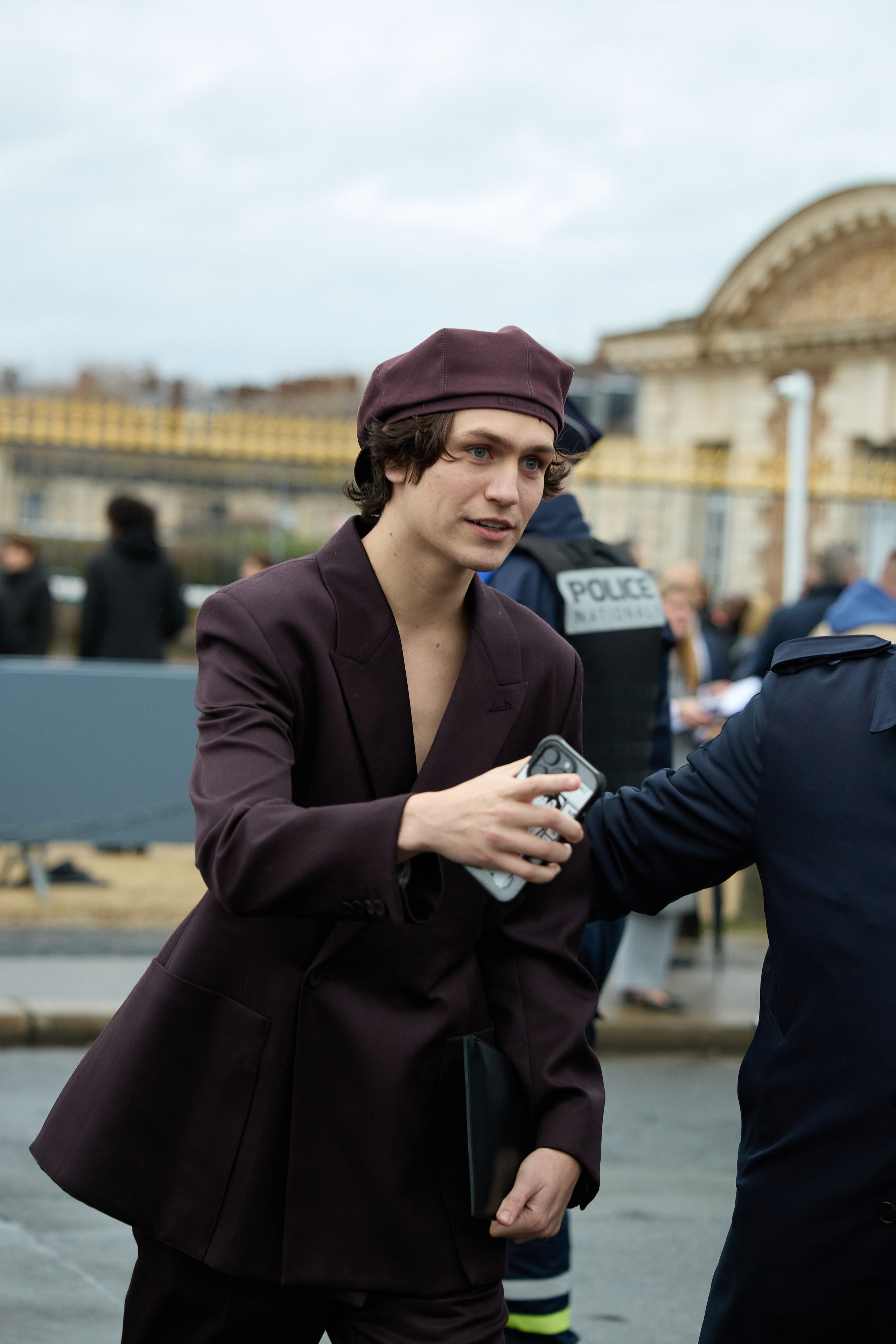 PFW MENSWEAR FALL/WINTER 25/26 DIOR. Photographer in Milan Ivan Goncharov