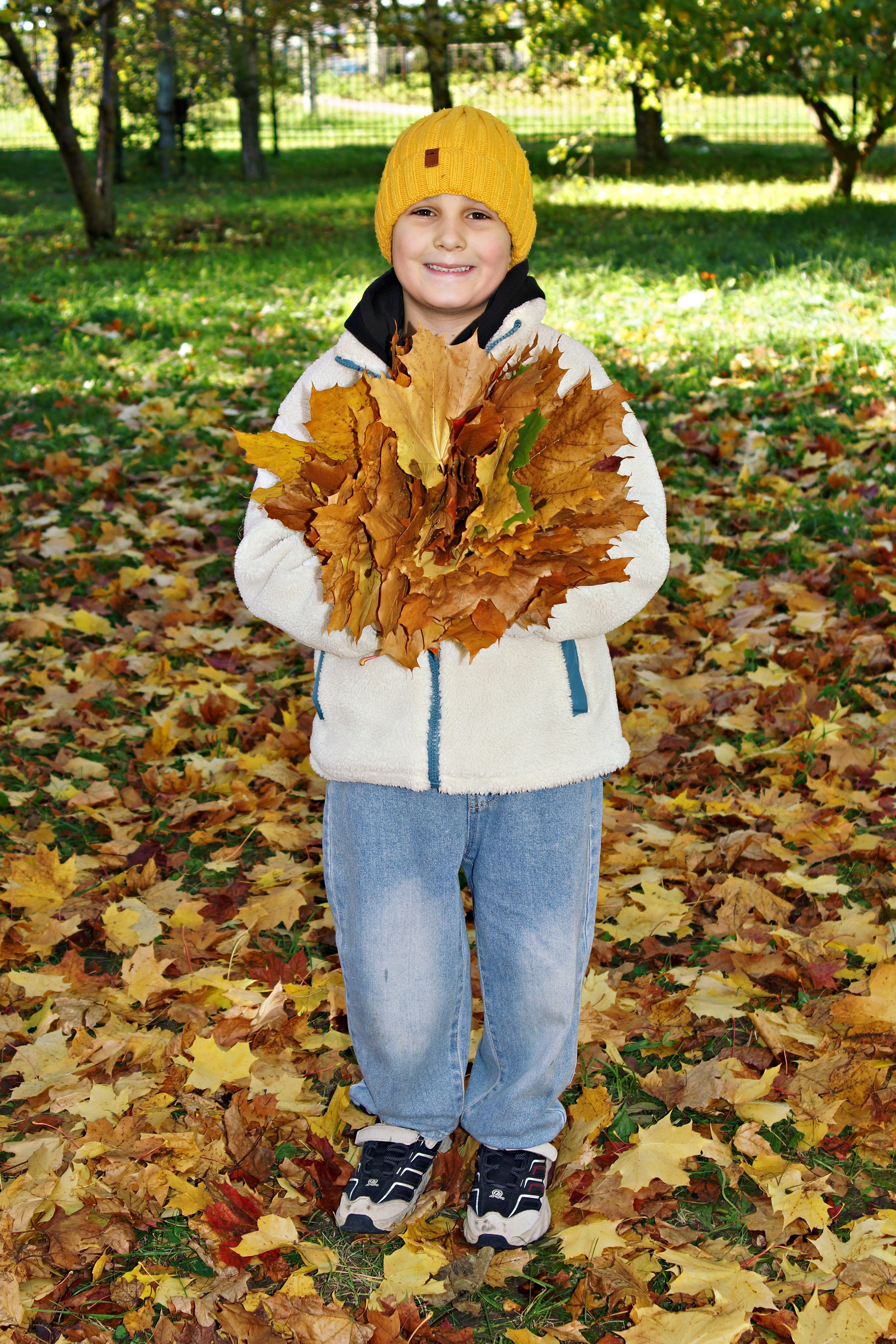 Осенняя фотосессия в детском саду г. Йошкар-Ола