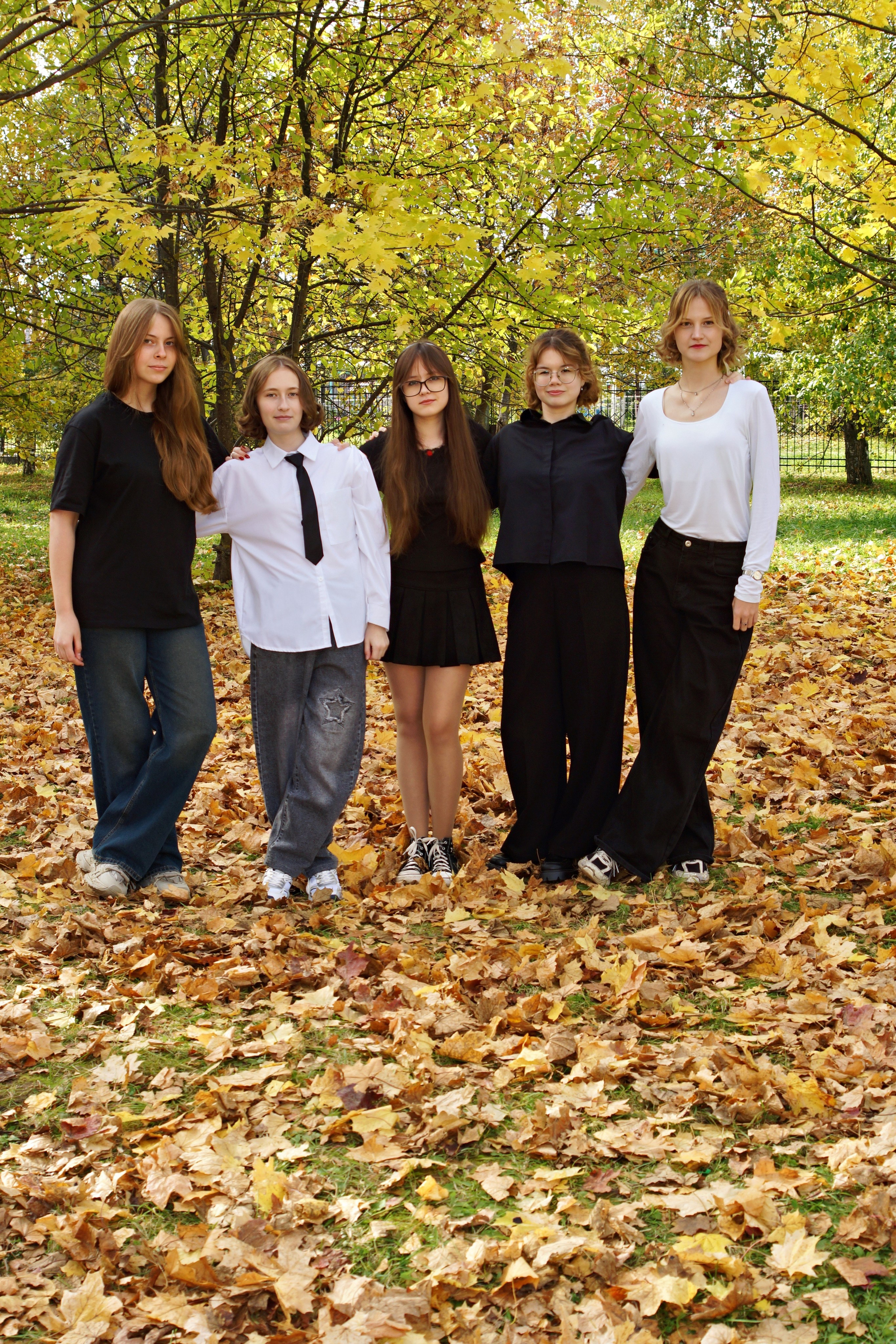 Осенняя фотосессия в школе г. Йошкар-Ола