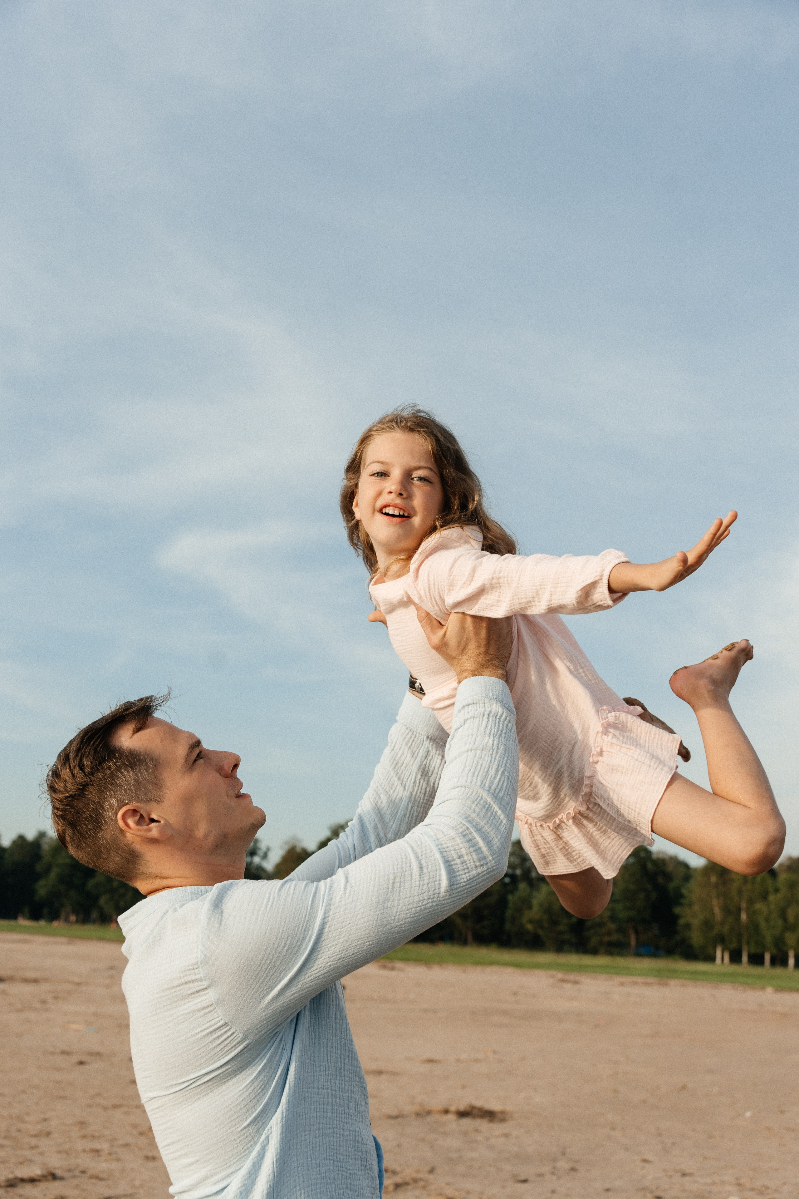 Папа, мама и три дочки. Семейный фотограф в Санкт-Петербурге Виталия Белова