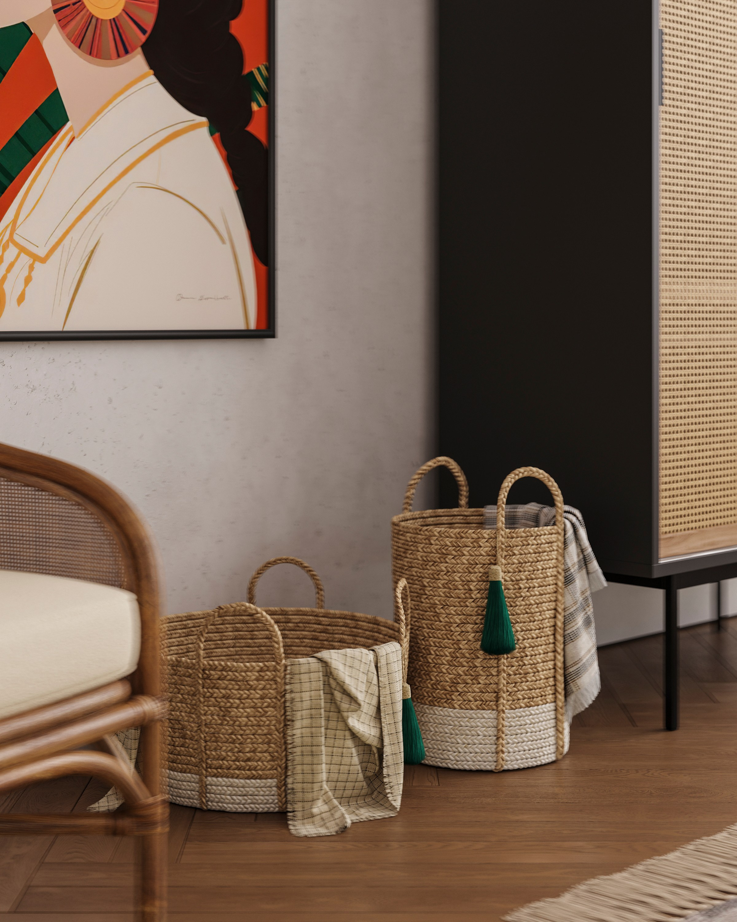 COASTAL SUITE | CONCEPTUAL PROJECT. Interior Visualization by Valerie Stetyukevich