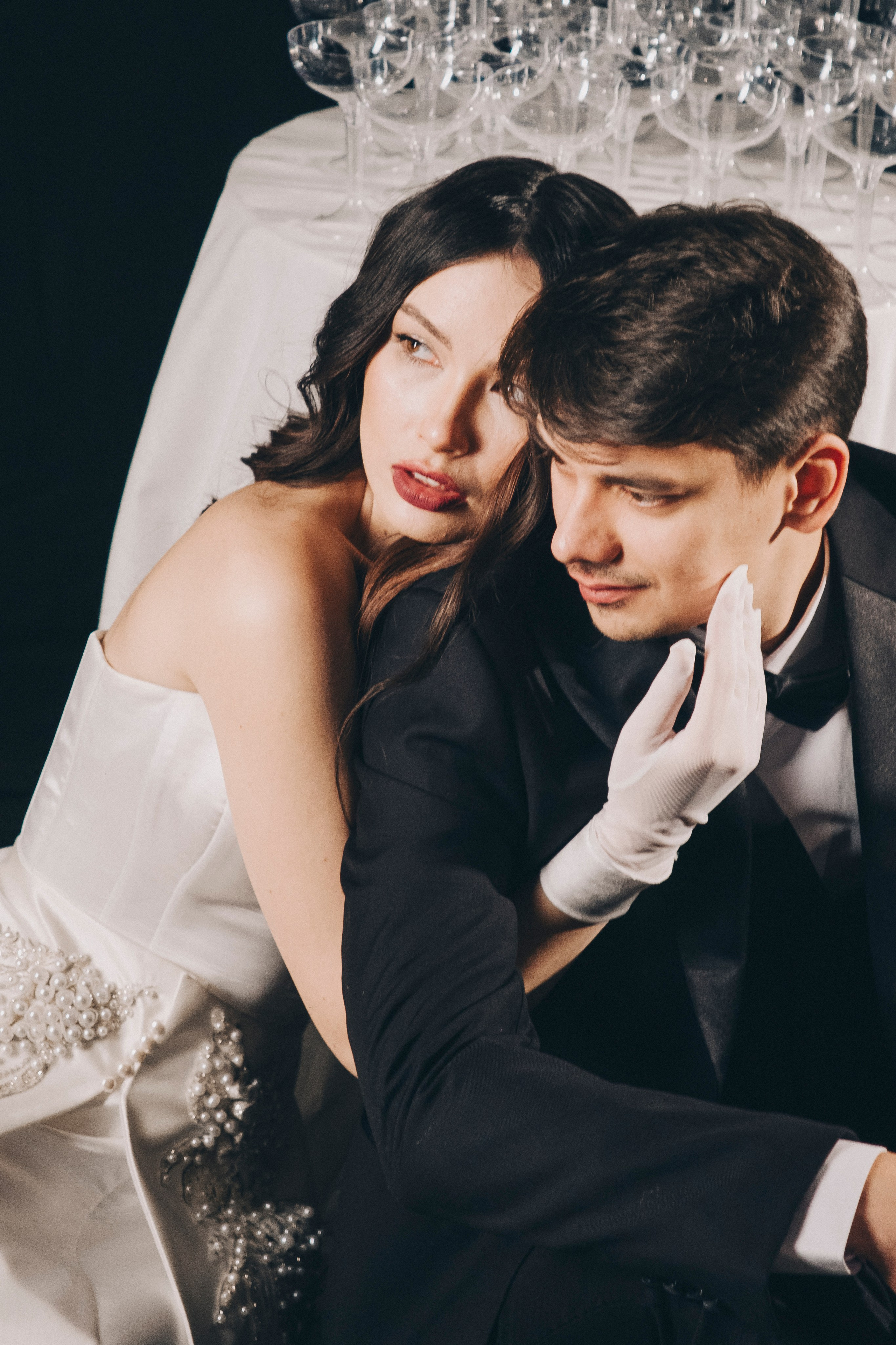 Свадебная лав стори в студии. Фотограф в Иркутске Анна Мирошникова