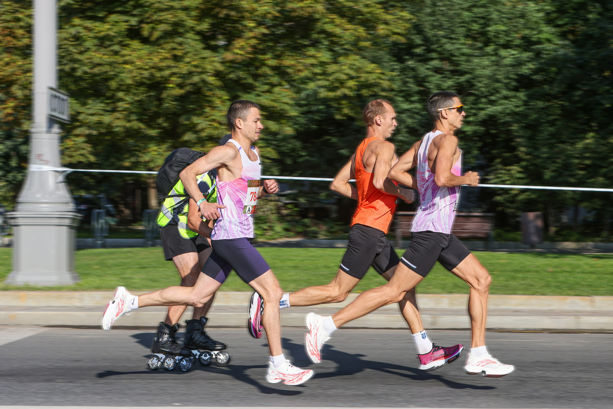 Полумарафон Лужники, 24.08.25. Фотограф Сергей Ловкий