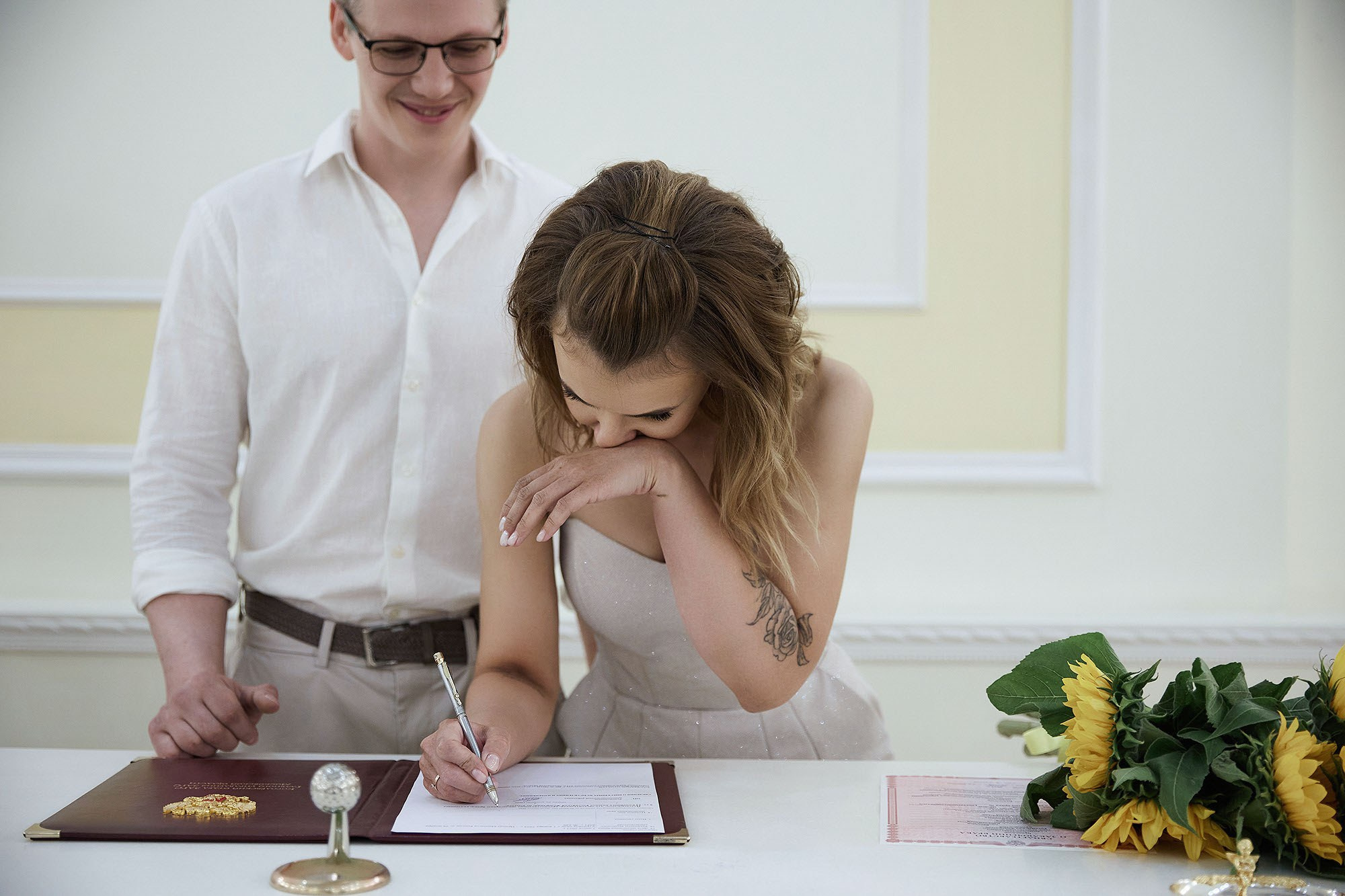 Регистрация в ЗАГСе и выездная. Свадебная съемка. Фотограф в Москве Валерий Боцман