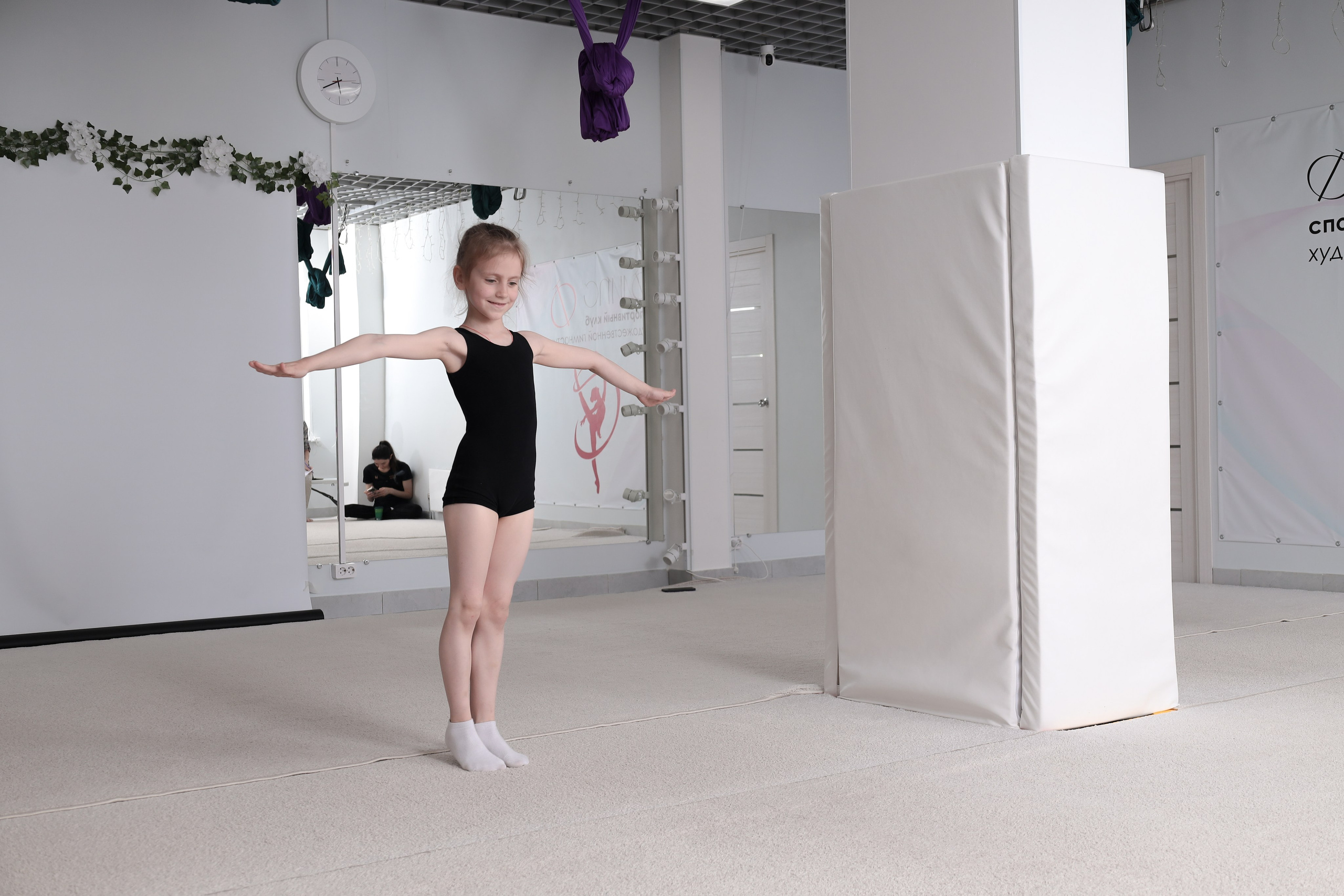 Открытый урок гимнастика. Фотограф Надршина Лилия