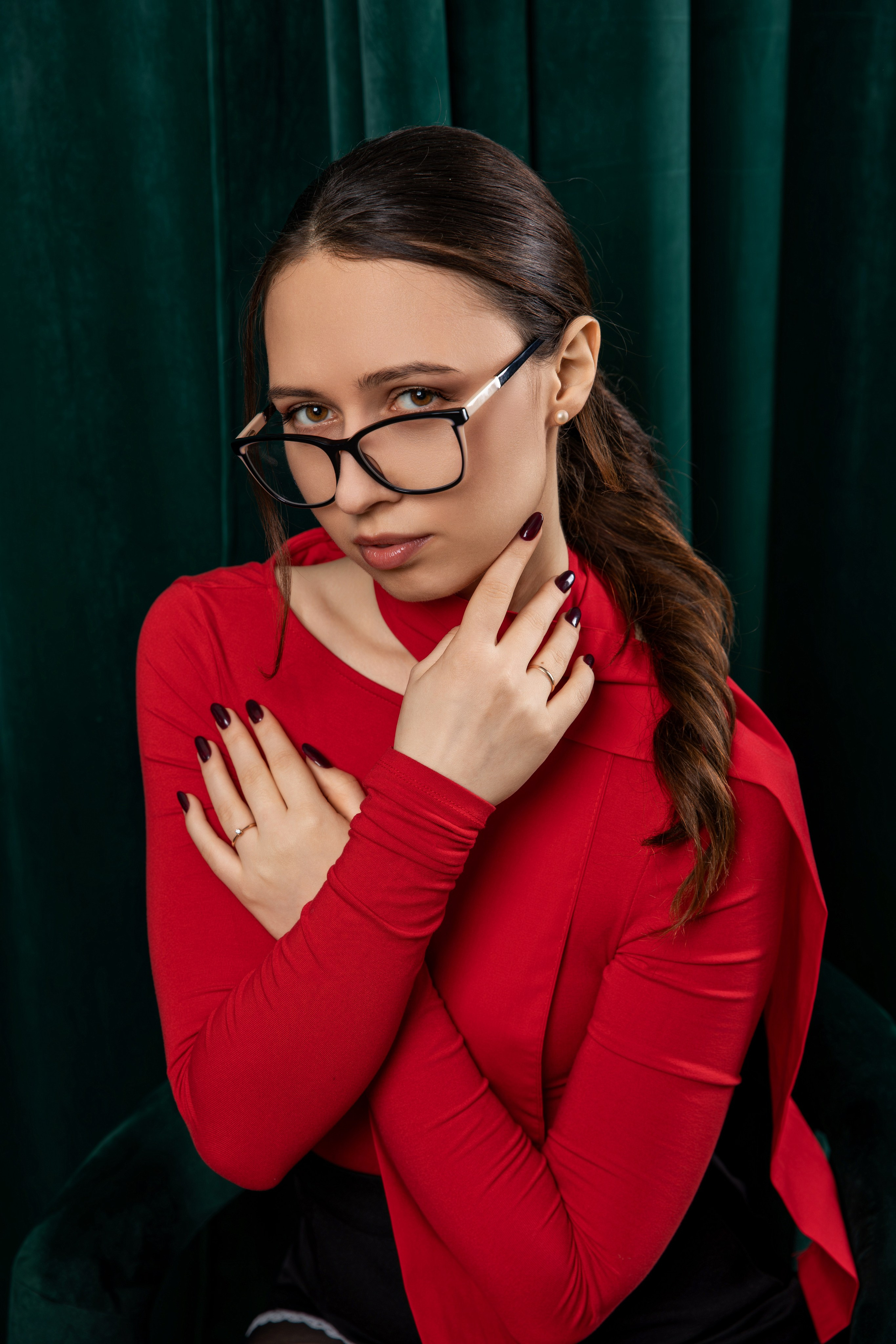 Женская фотосессия в офисе. Семейный и женский фотограф в Москве Надежда Воробьева