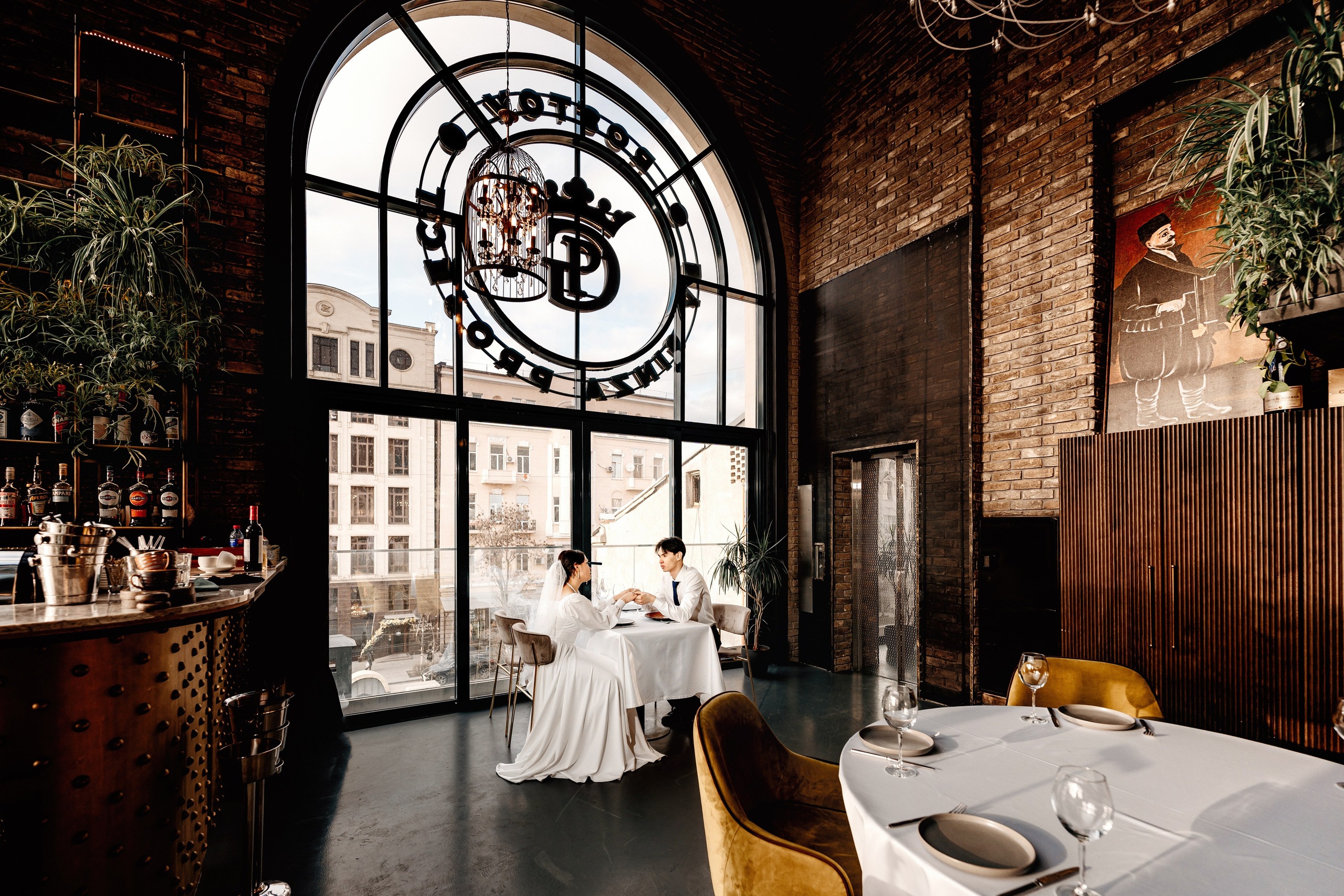 Свадебная красивая фотосессия