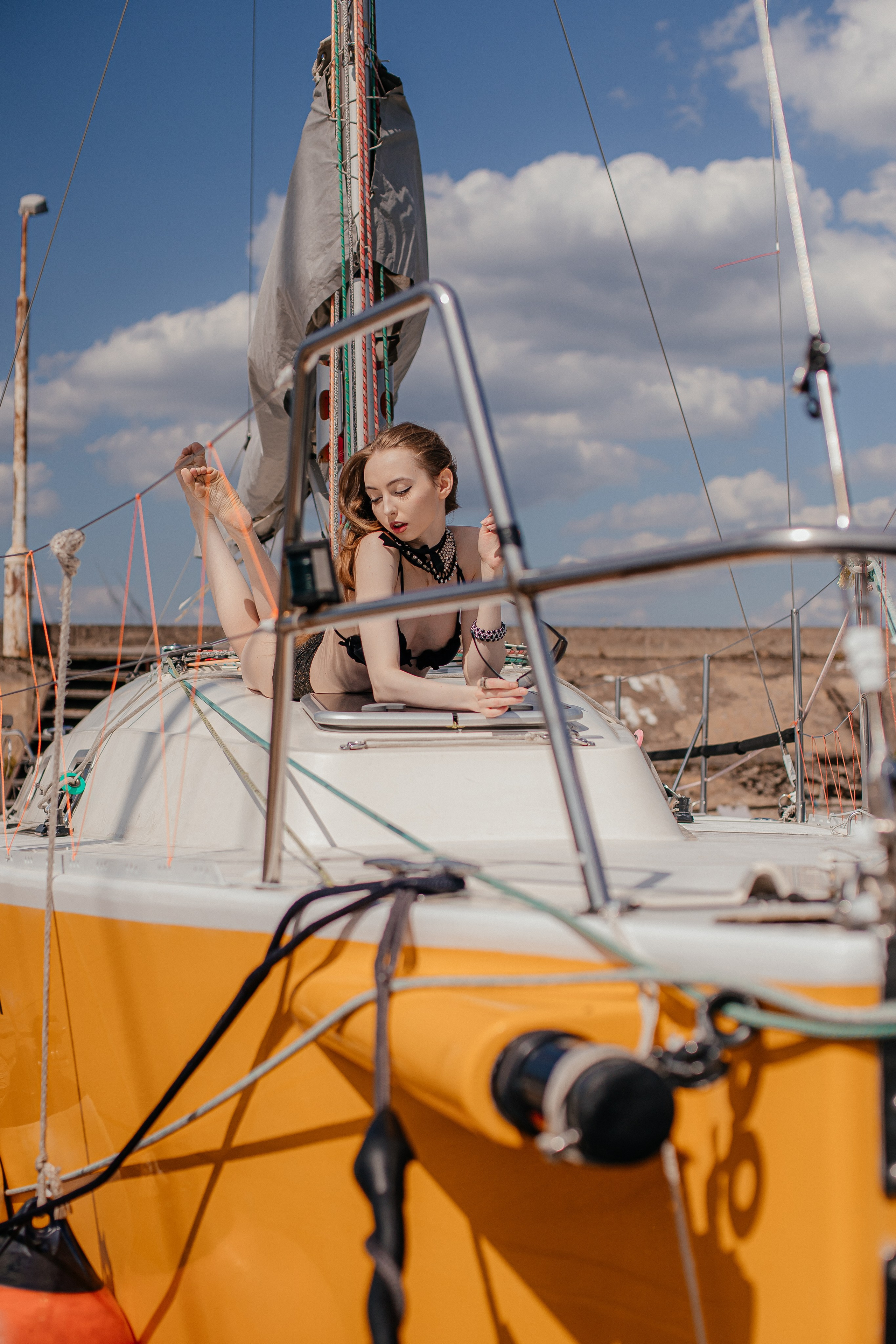 Девушки на яхте 2024. Elena Sova — семейный и женский фотограф в Санкт-Петербурге