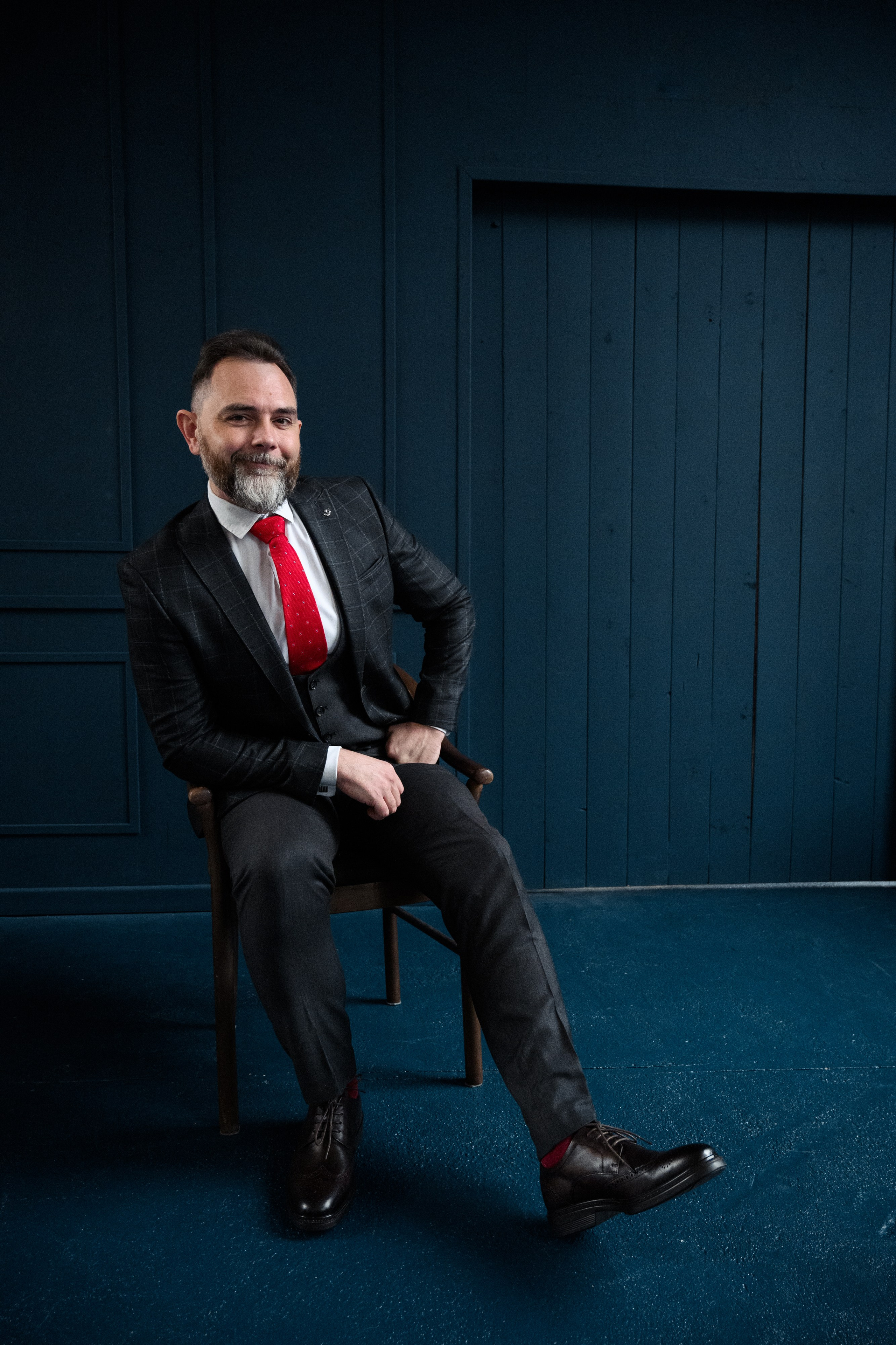 Джентльмен в студии. Фотограф в Ростове-на-Дону Оксана Филатьева