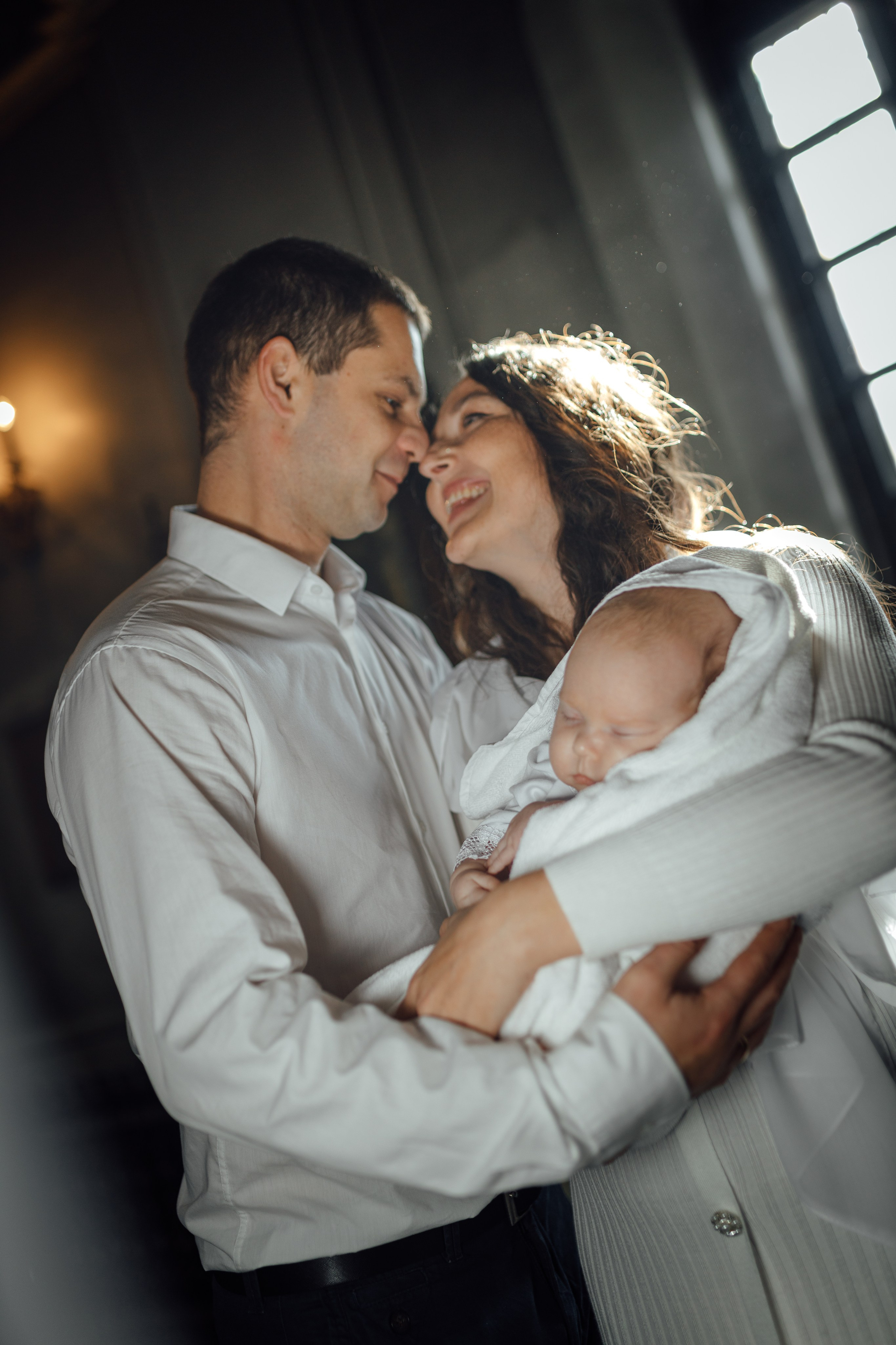 Крещение Тимура храм иконы Всех Скорбящих Радость, октябрь 2024