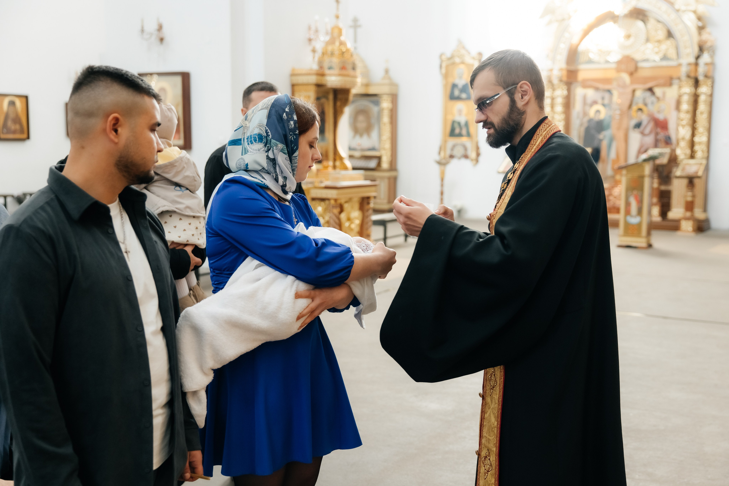 Крещение Мирославы. Храм иконы Божьей Матери «Всех скорбящих Радость». Фотограф ВИКА МЕДУЗА