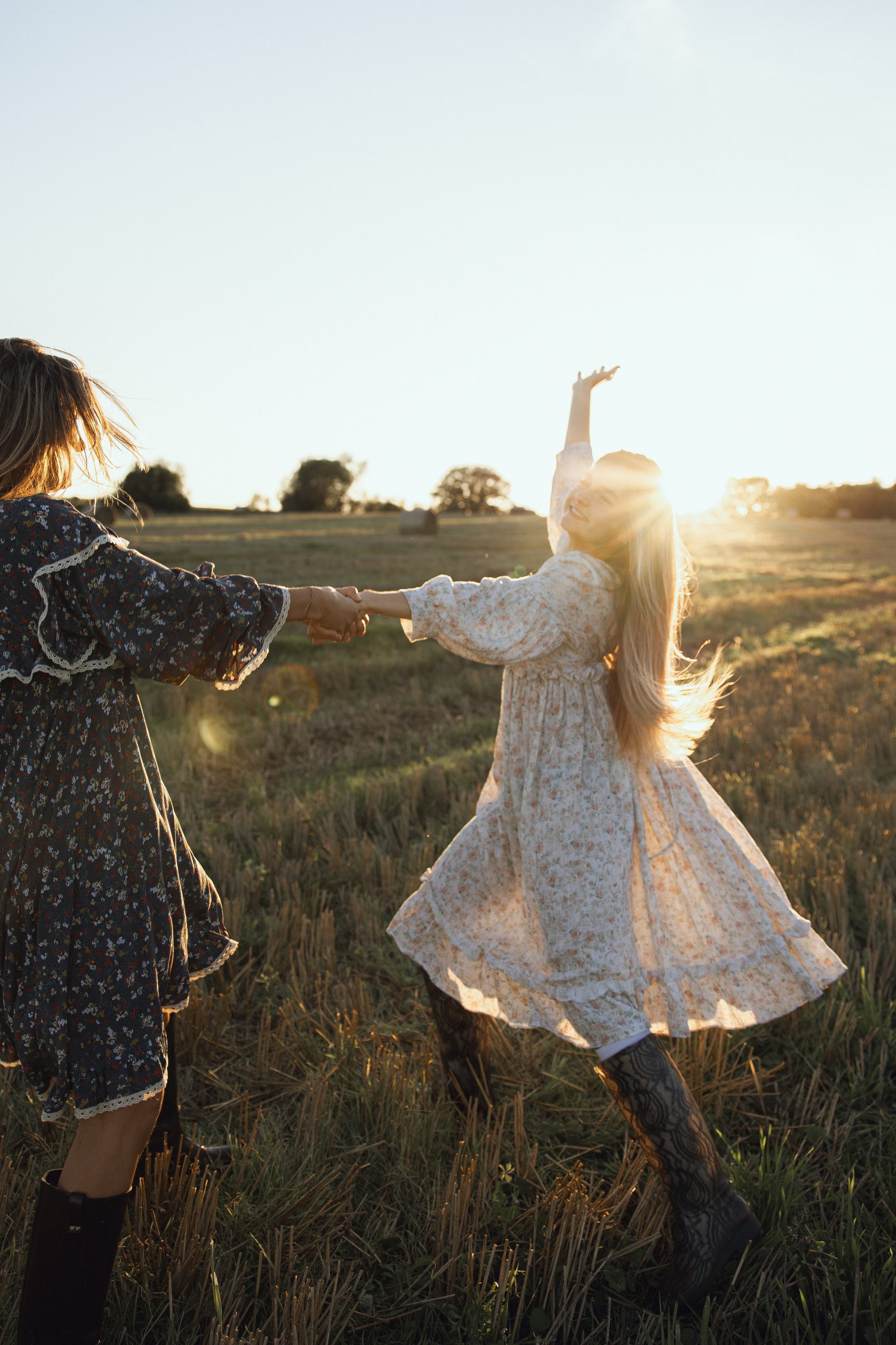 Поле. Мама и дочка. Семейный фотограф в городе Тула Любовь Сабирова
