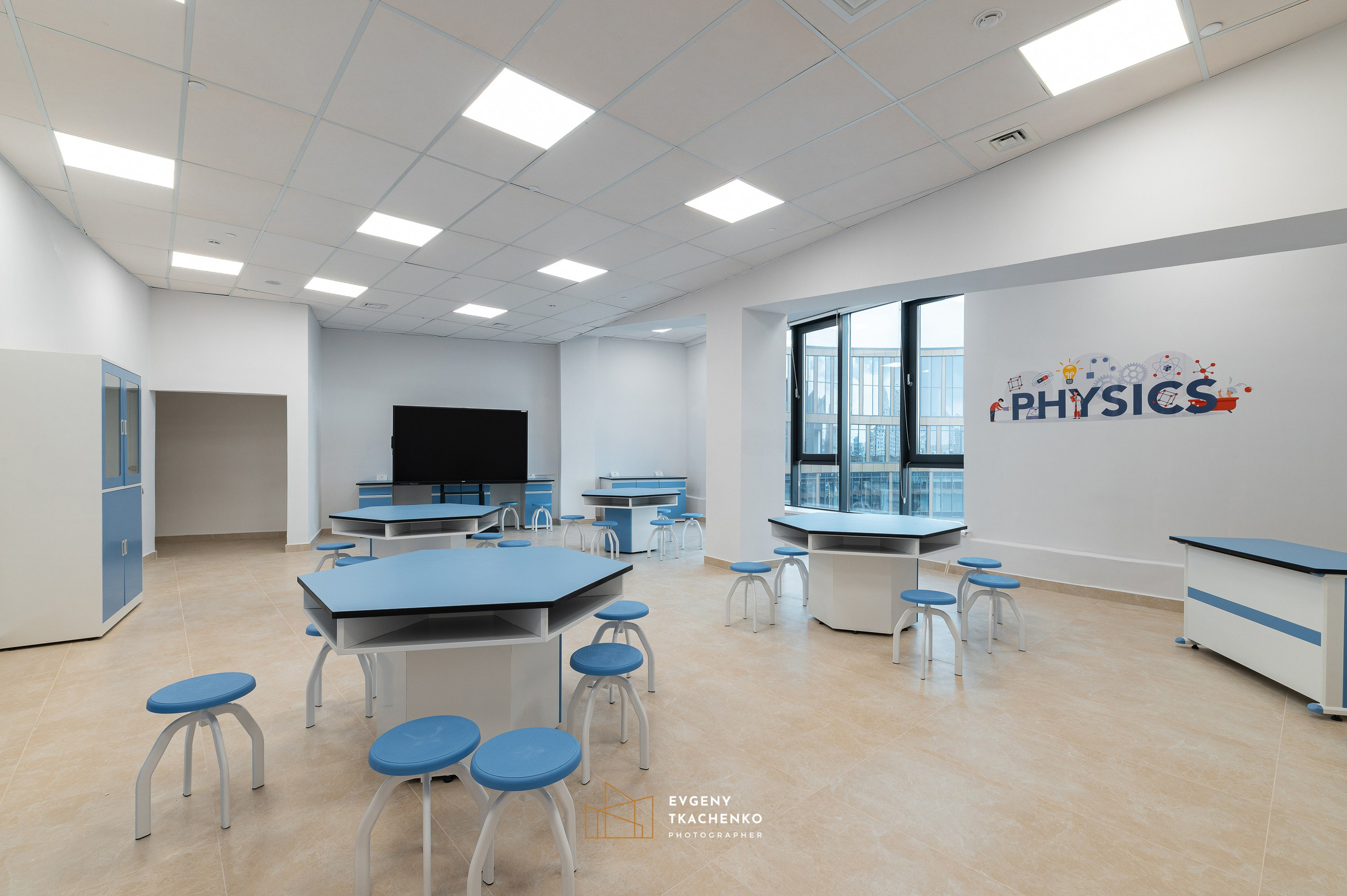 Kazakhstan International School, г. Астана. Архитектурный и интерьерный фотограф в Казахстане