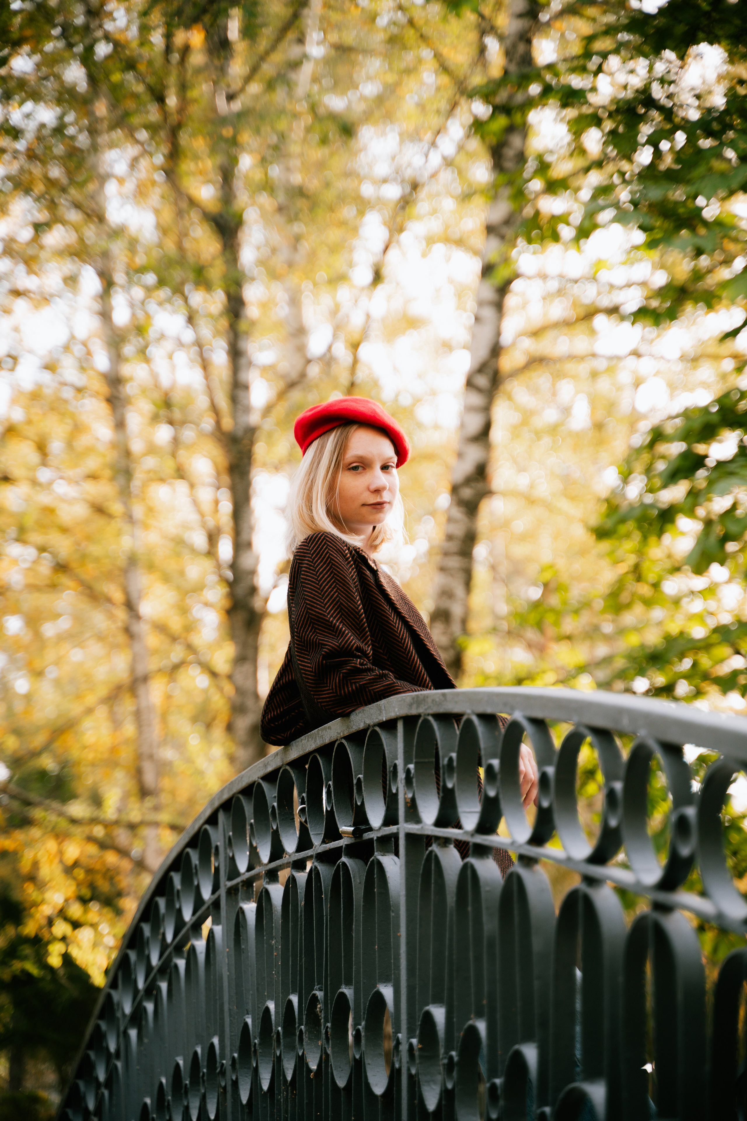 Наташа, осенний воздух и солнце. Фотограф Казань