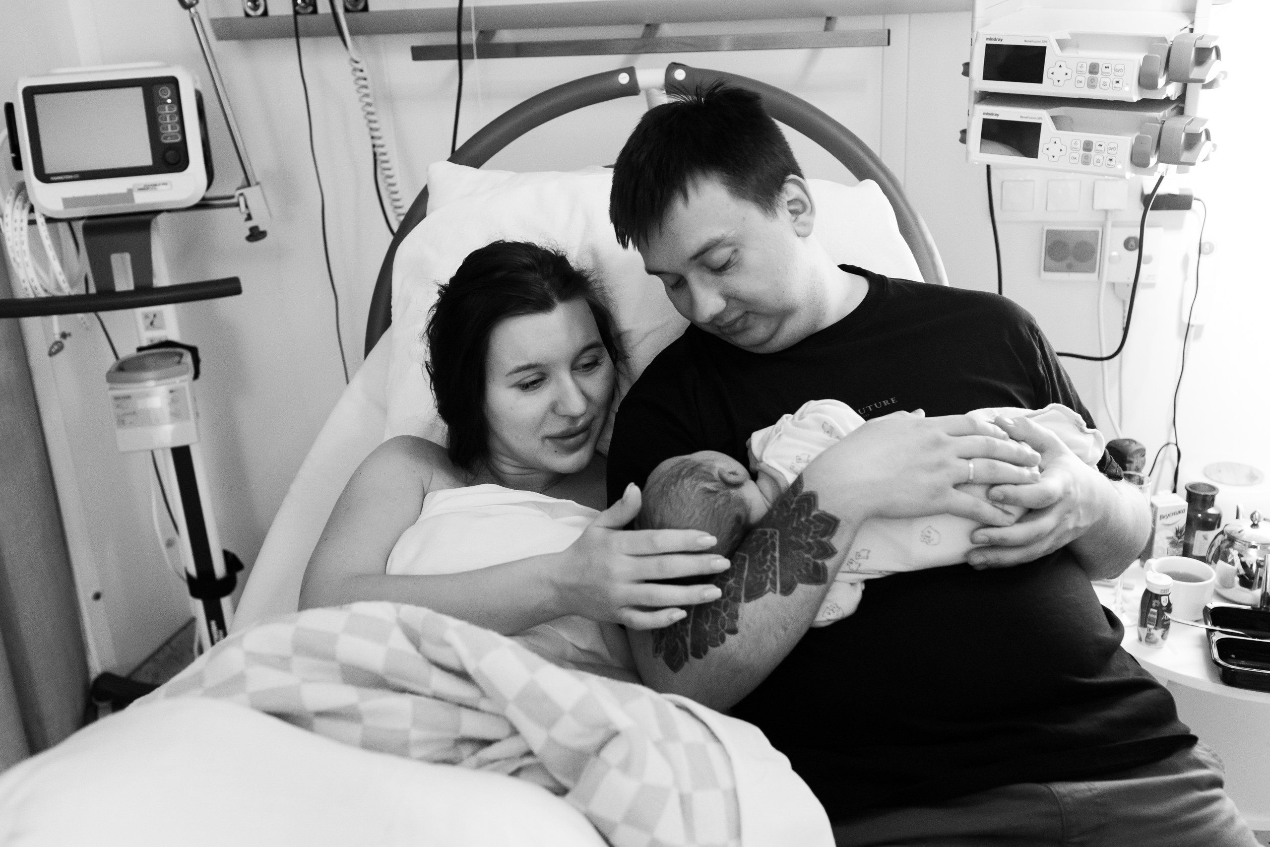 Рождение Марка. Фотограф на роды в Санкт-Петербурге Екатерина Сысоева