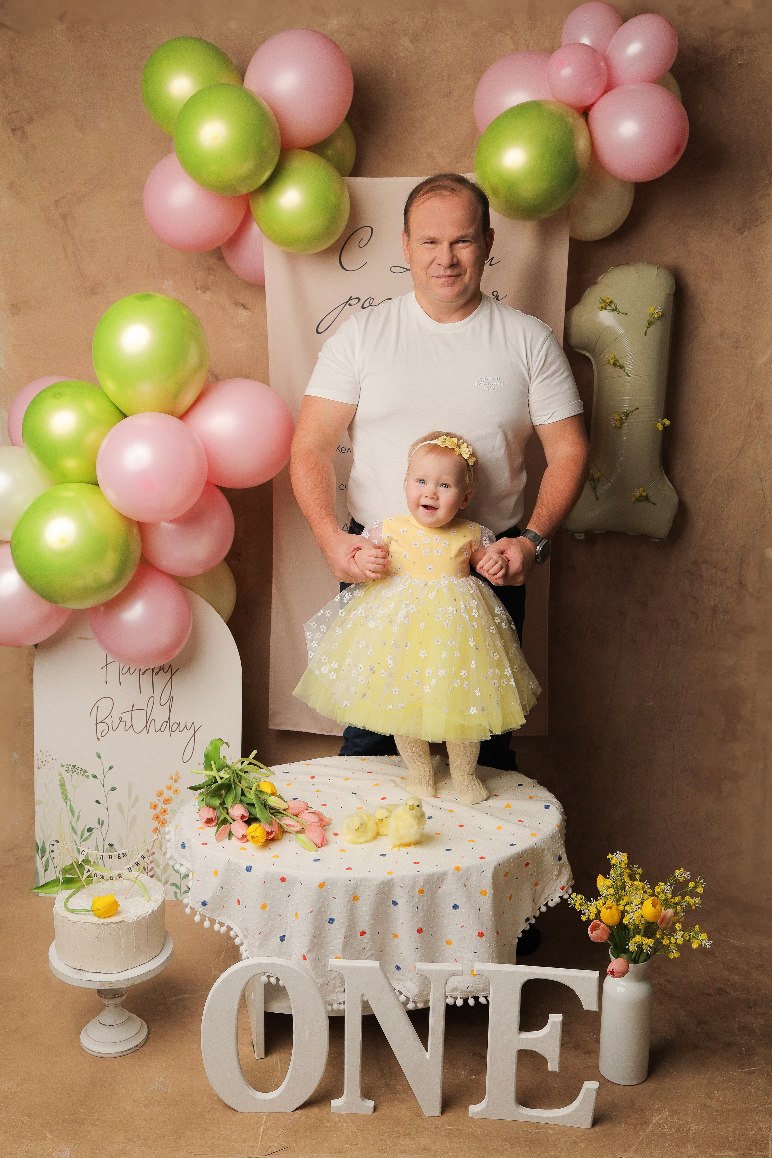 Полина, 1 годик. Фотограф новорожденных в Новокузнецке Анна Горошникова