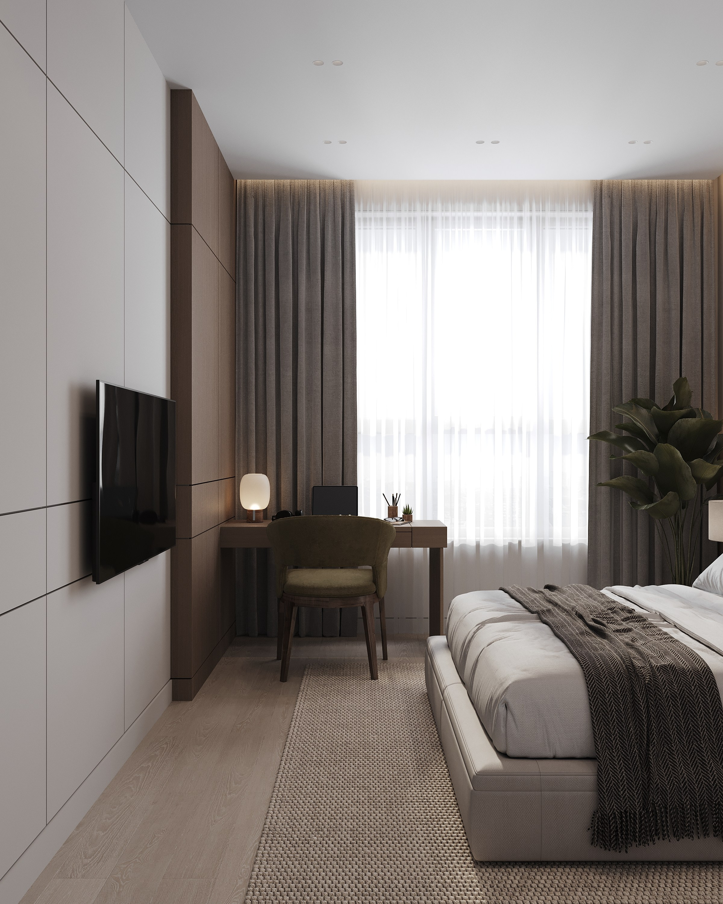 ЖК «Аль-Фараби 27», 73 м². Room Design Studio