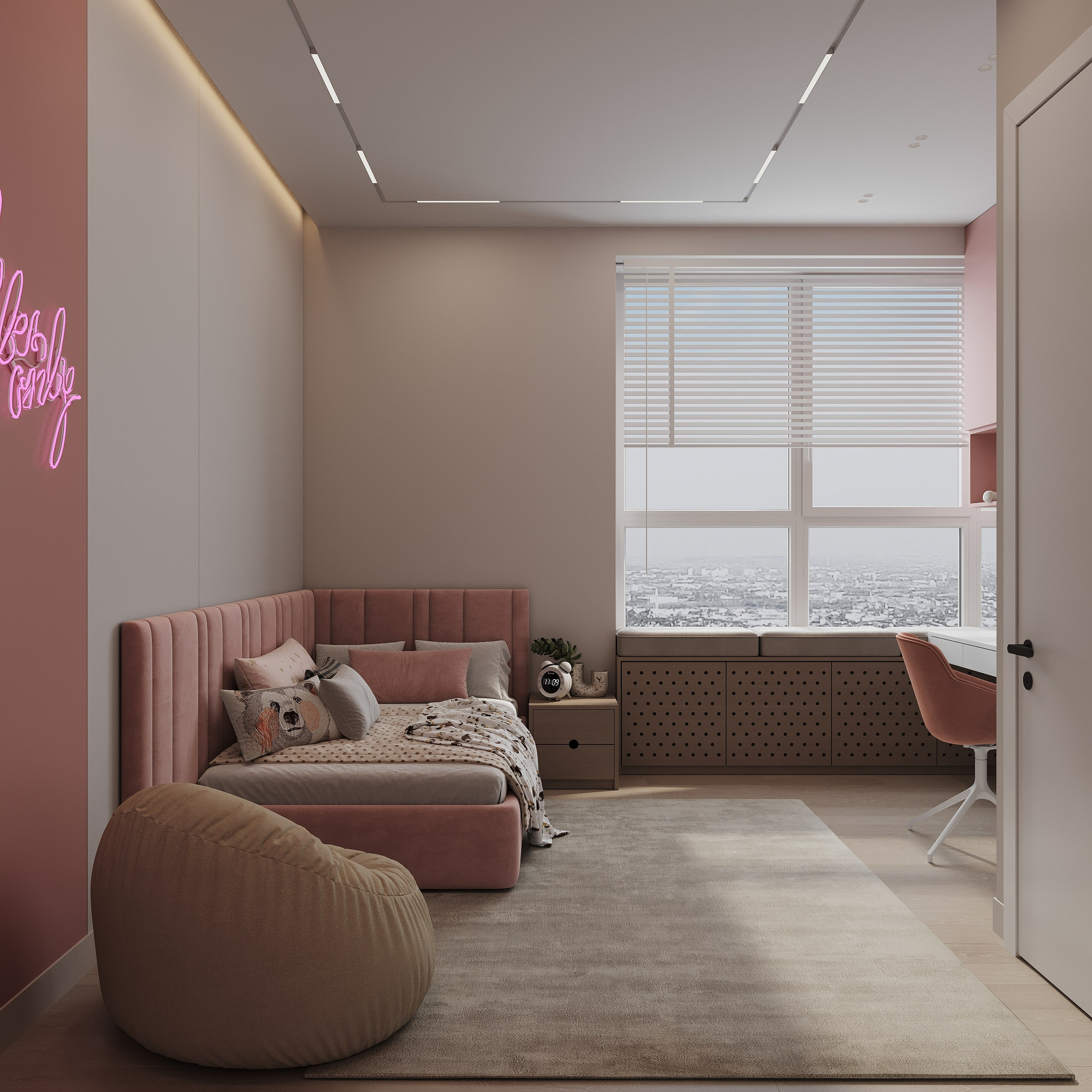 ЖК «Аль-Фараби 27», 73 м². Room Design Studio