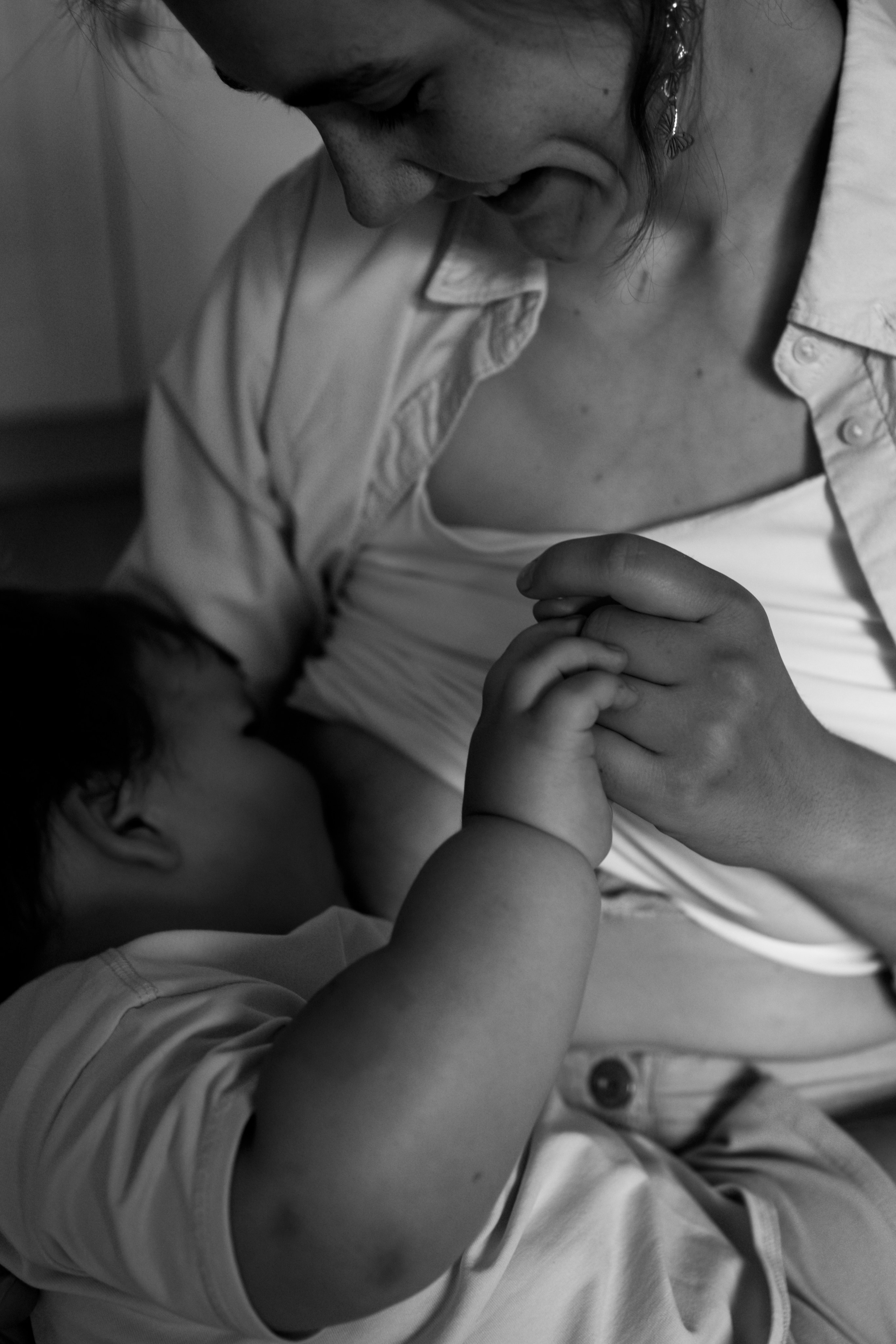 Алина и Дима. Фотограф грудного вскармливания в Москве Екатерина