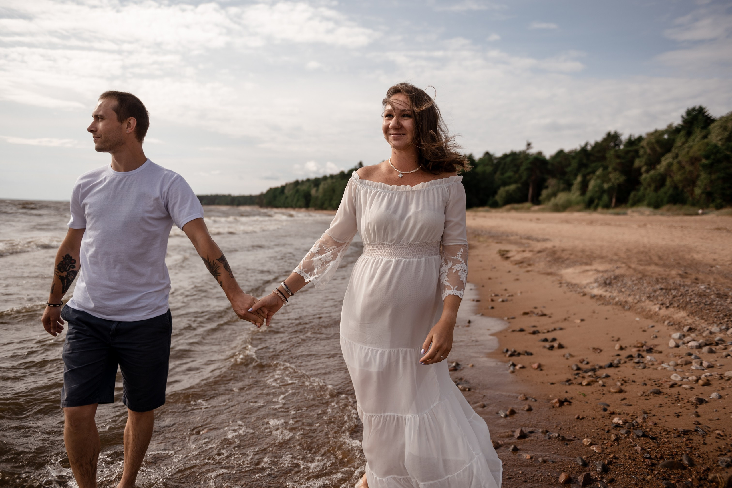Финский залив. Мы тебя ждем, малыш!. Свадебный и семейный фотограф София Невская