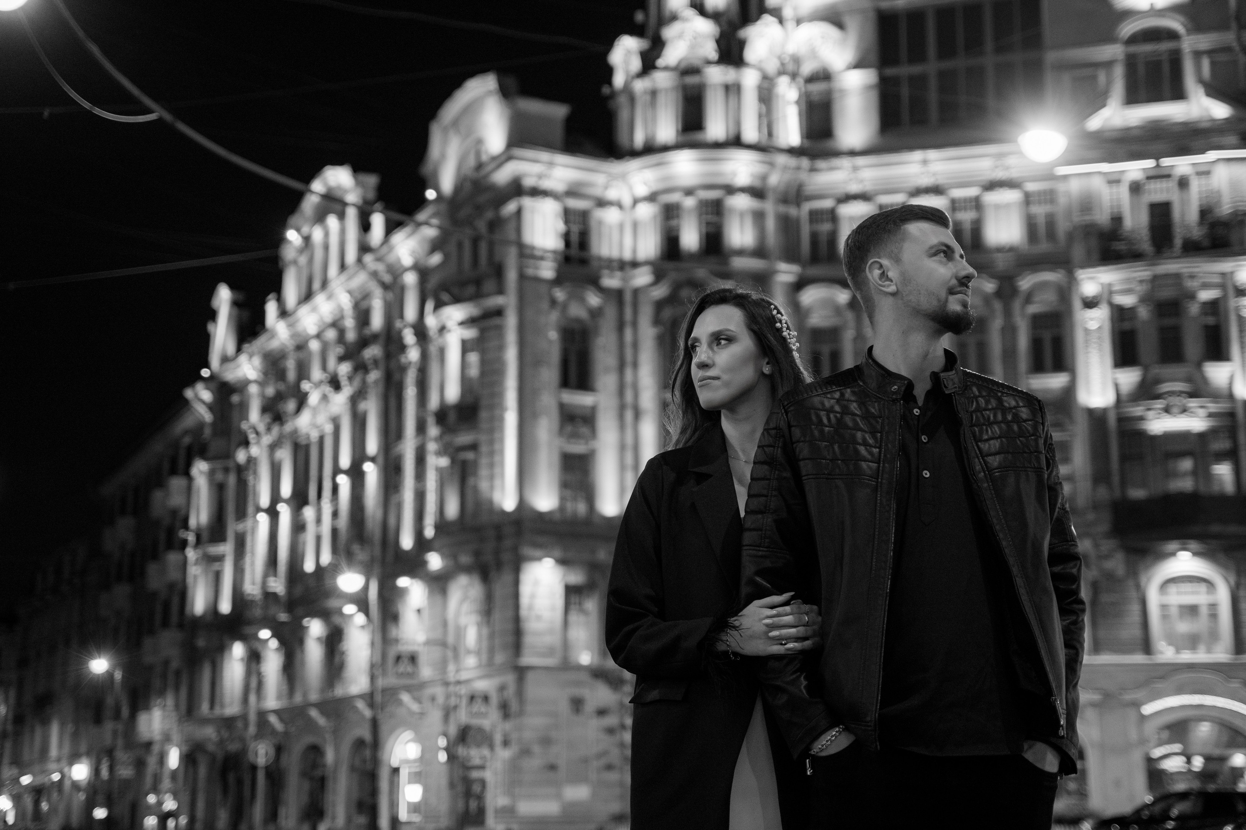 Love story «Night Petersburg». Свадебные фотограф и видеограф Наталья и Анатолий Новиковы СПб