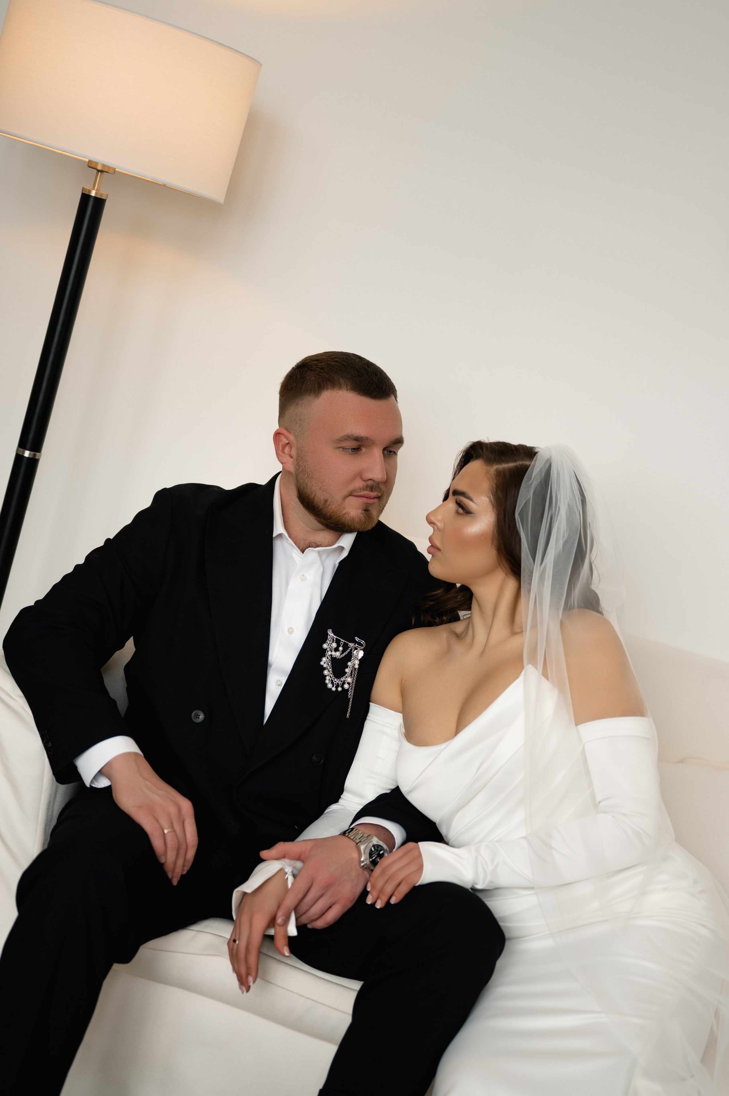 Свадебная фотосессия в студии. Свадебный и семейный фотограф в Краснодаре Алина Мельник